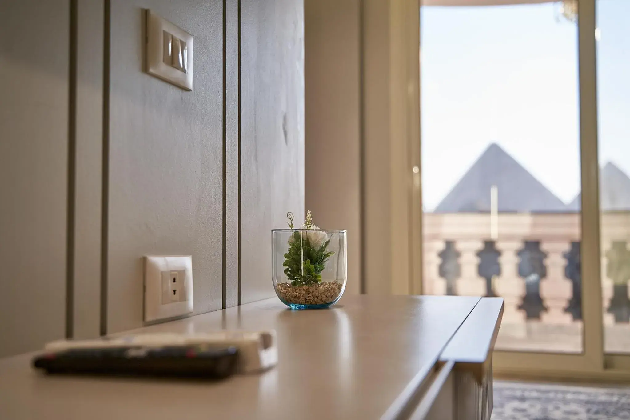 Deluxe Double Room with Balcony in Pyramids Charm Hotel Deluxe Double Room with Balcony in Pyramids Charm Hotel