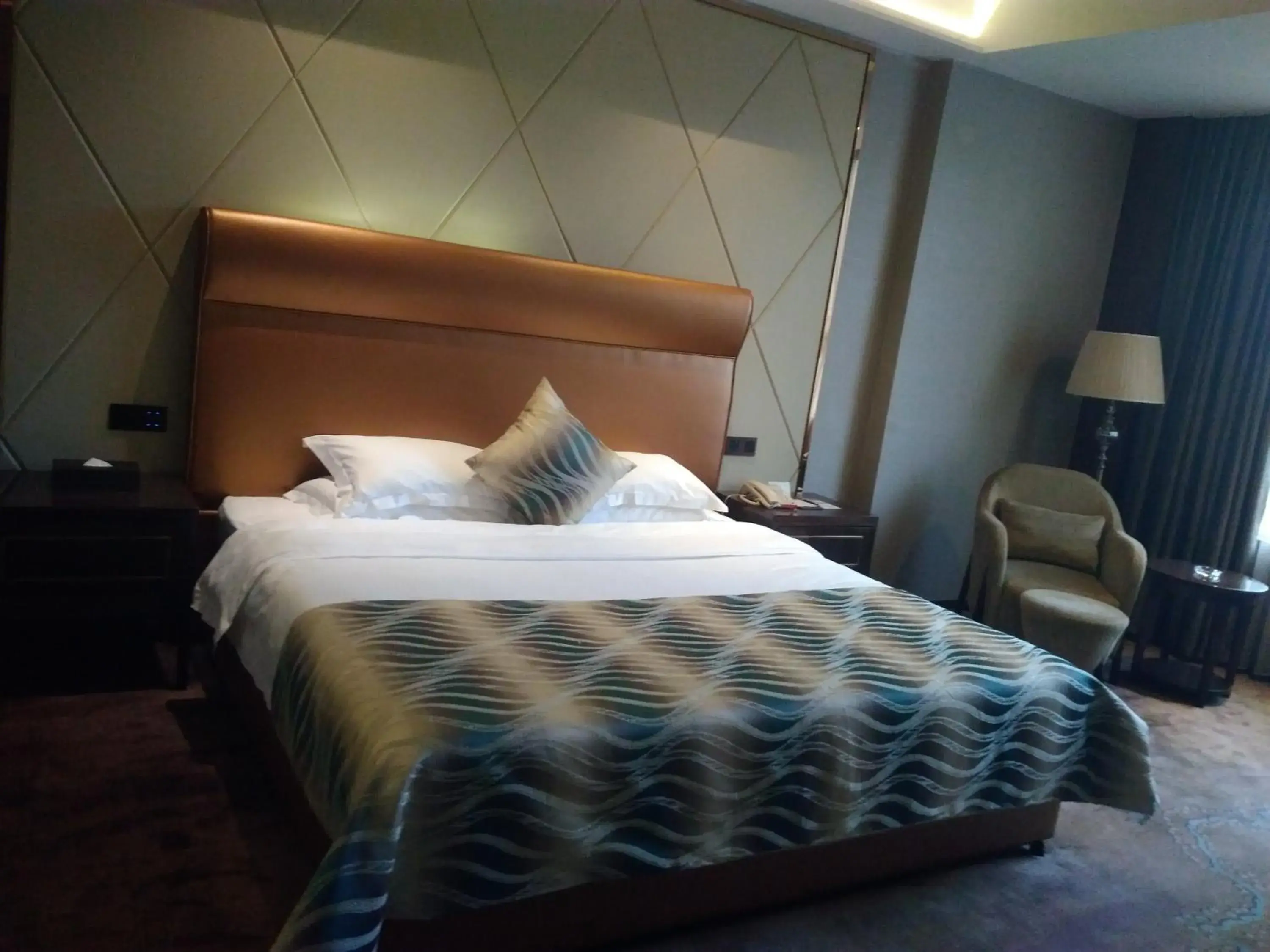 Bed in Guangzhou Tong Yu International Hotel