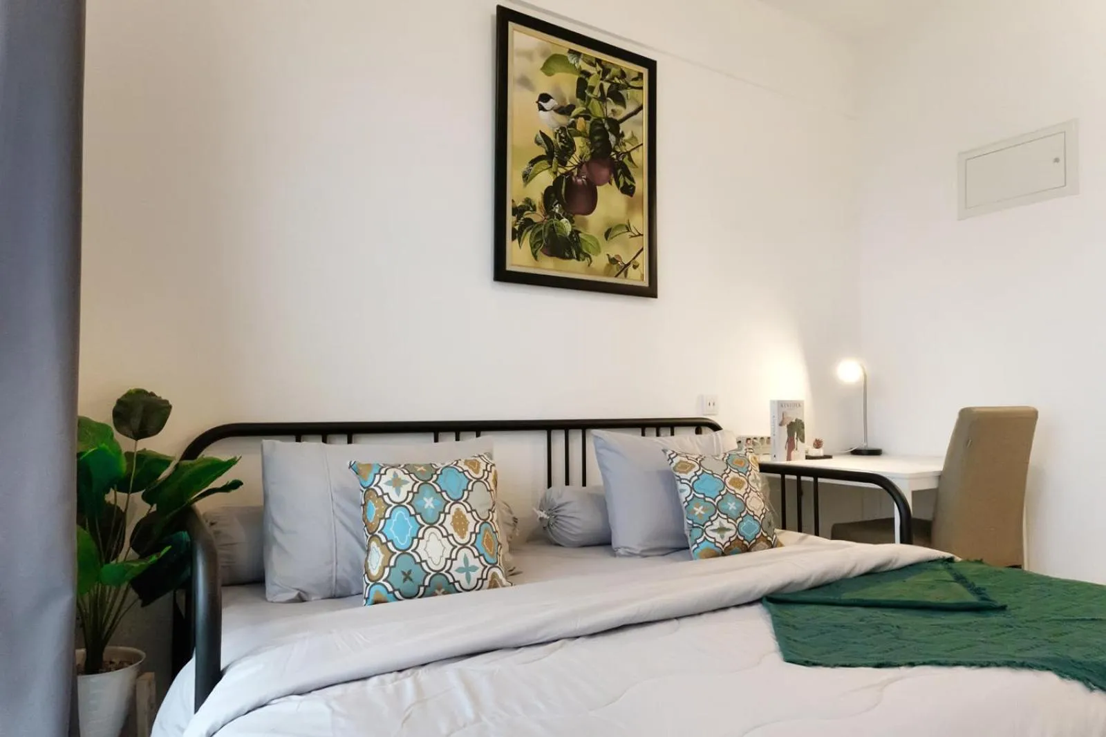 Bed in Arka by TwoSpaces Studio @Skyhouse Apartment