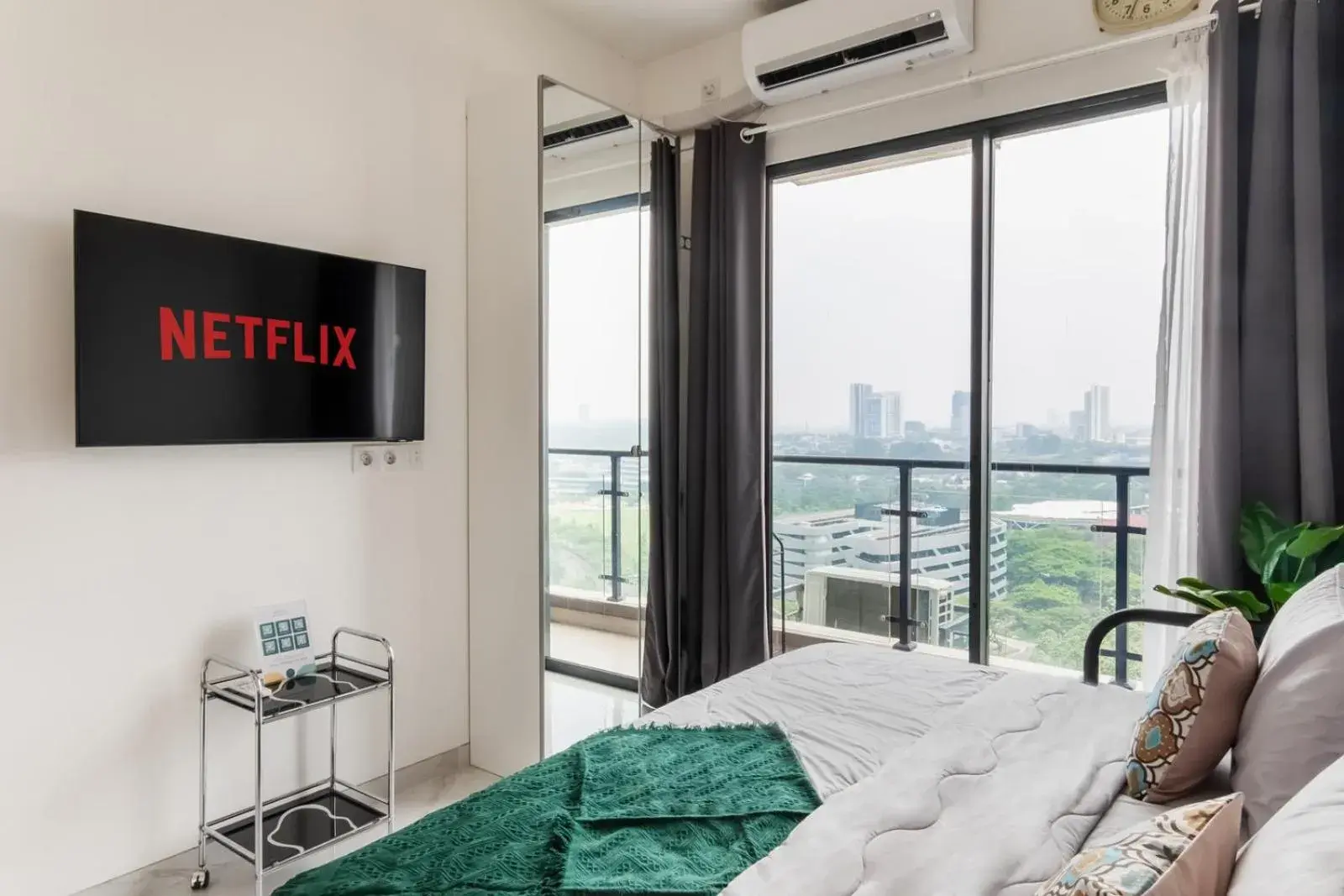 Bed in Arka by TwoSpaces Studio @Skyhouse Apartment Bed in Arka by TwoSpaces Studio @Skyhouse Apartment