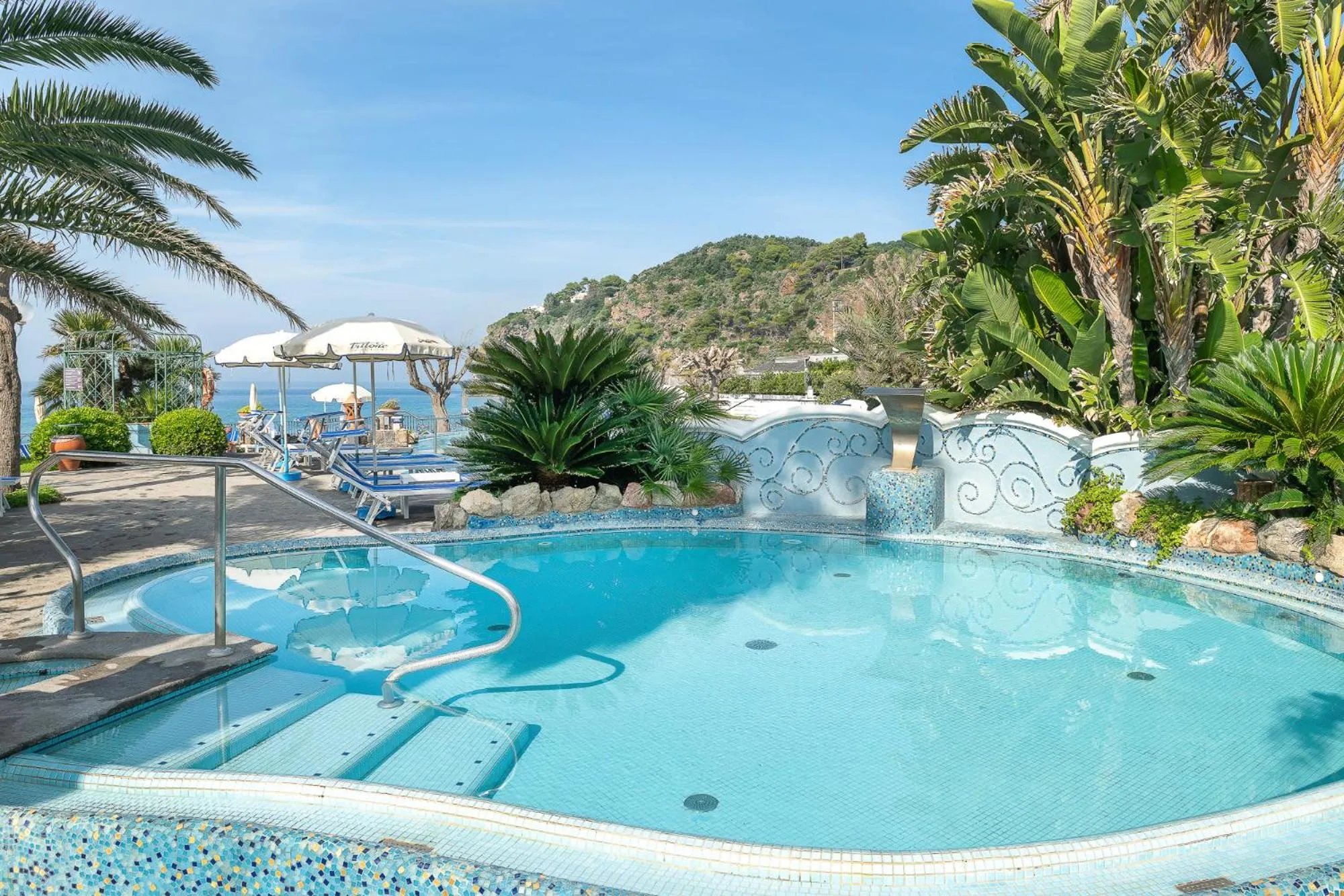 Swimming pool in Hotel Terme Tritone Resort & Spa