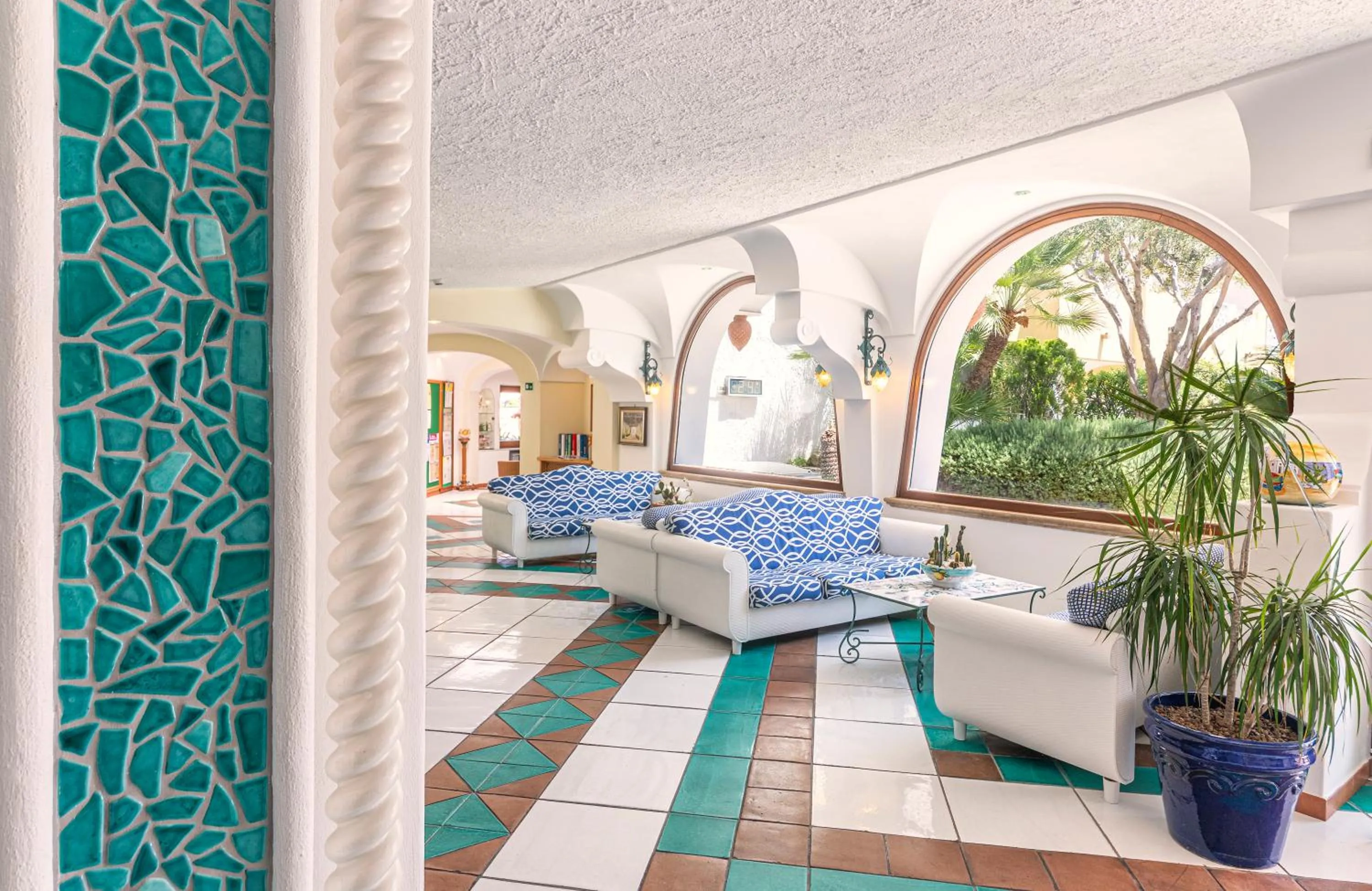 Lobby or reception in Hotel Terme Tritone Resort & Spa