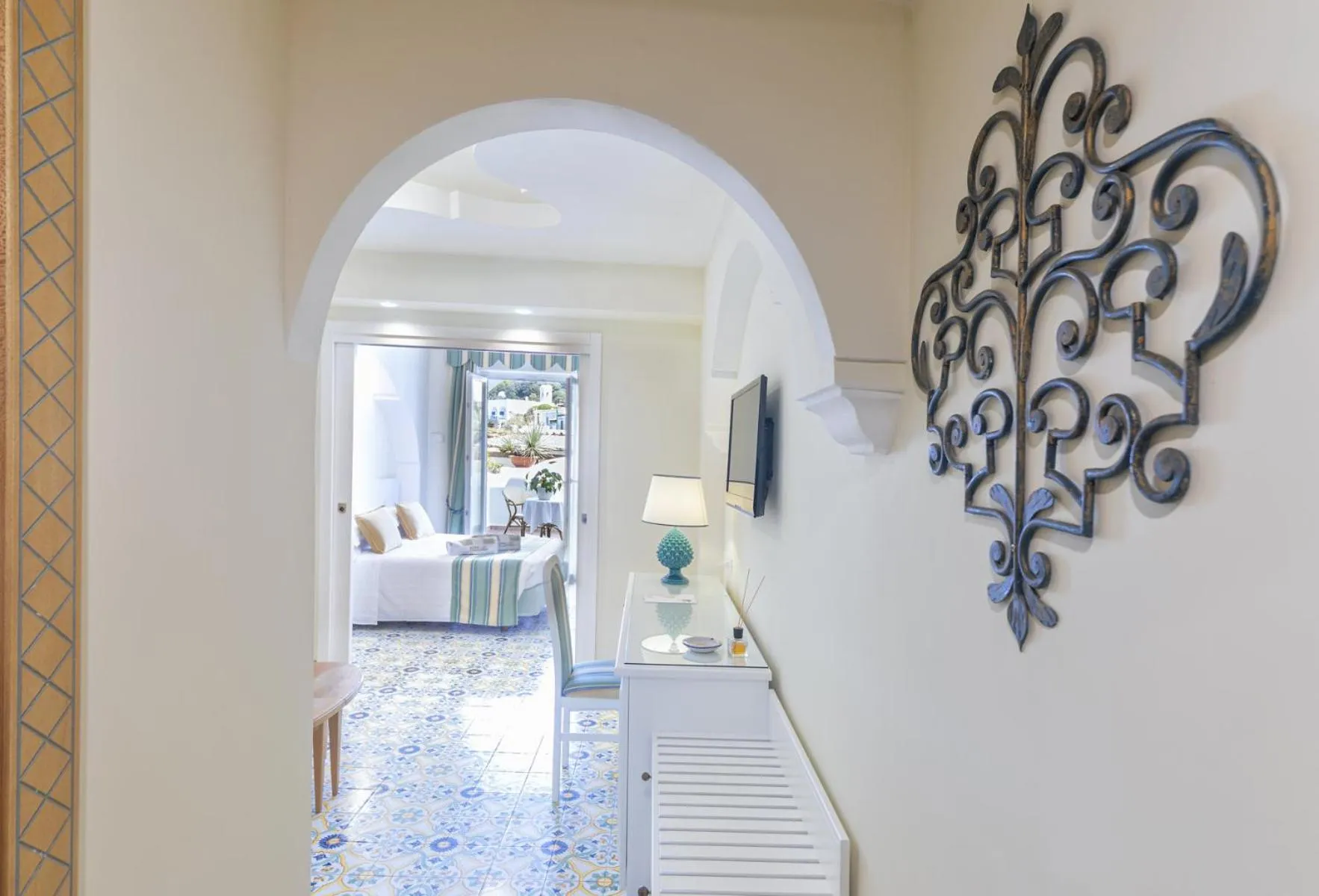 Bedroom in Hotel Terme Tritone Resort & Spa