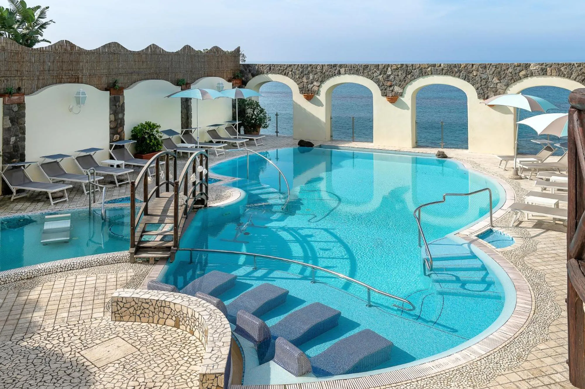 Swimming pool in Hotel Terme Tritone Resort & Spa