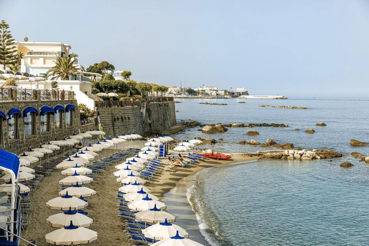 Beach in Hotel Terme Tritone Resort & Spa