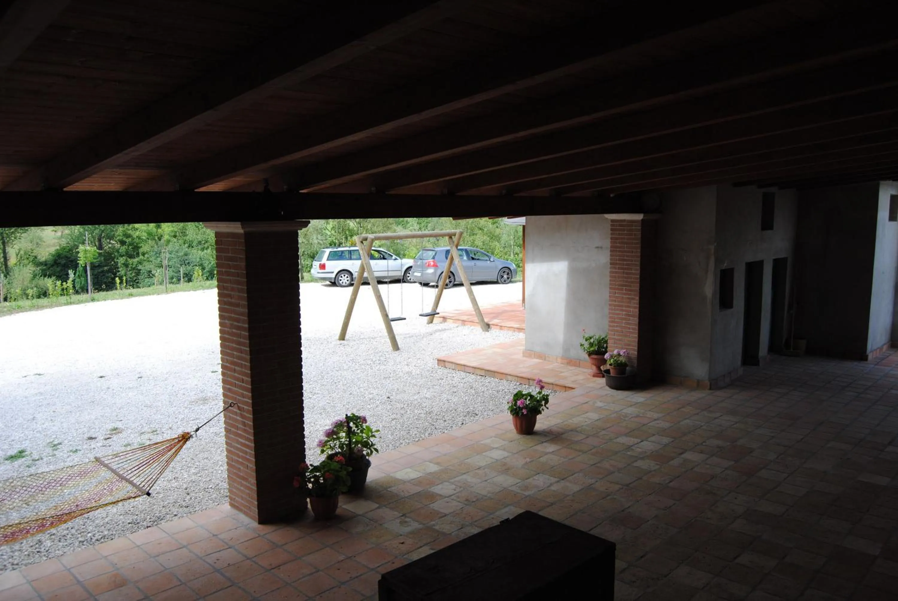 Patio in B&B Pascale