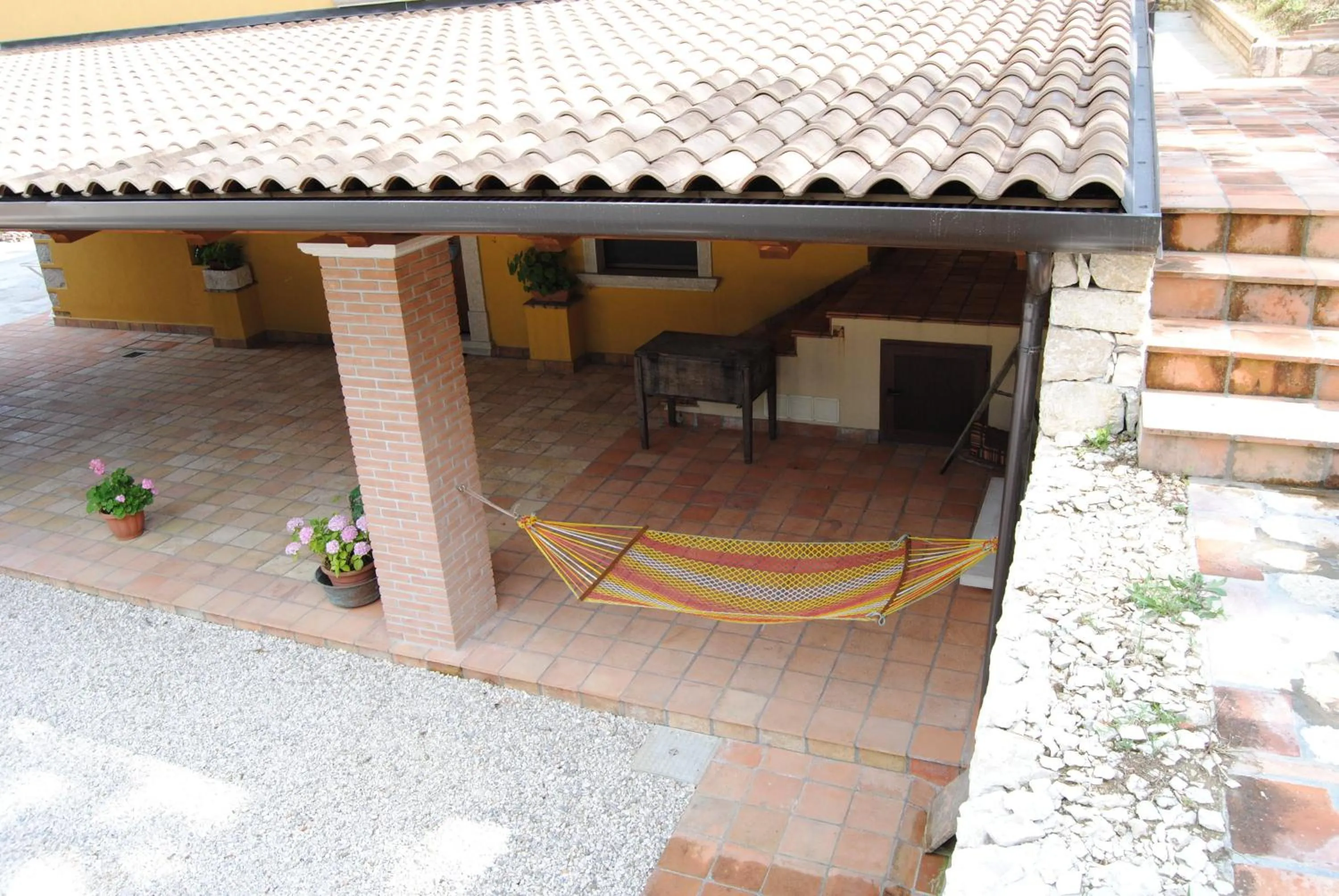 Patio in B&B Pascale