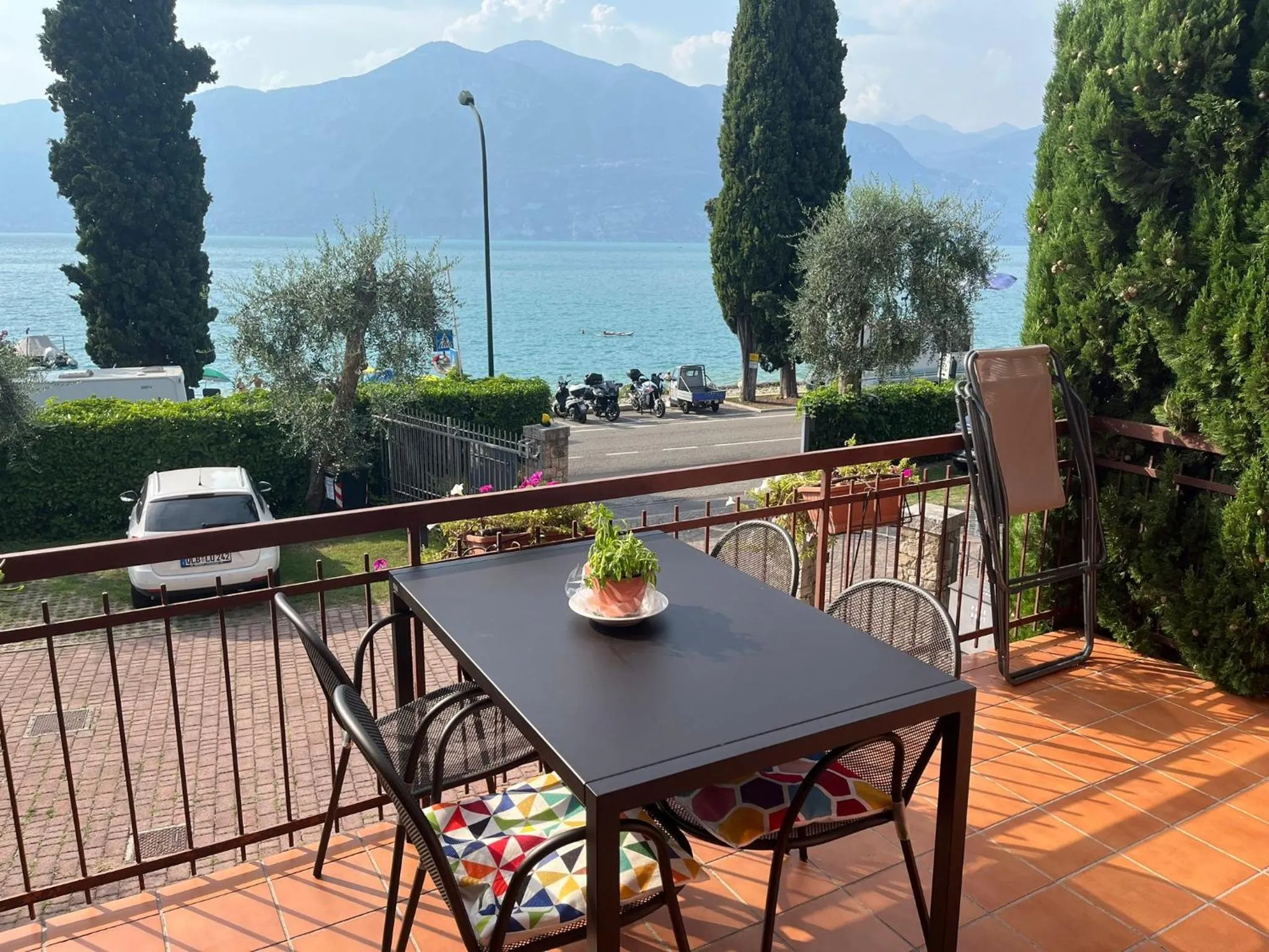 Balcony/Terrace in Residence Villa al Lido