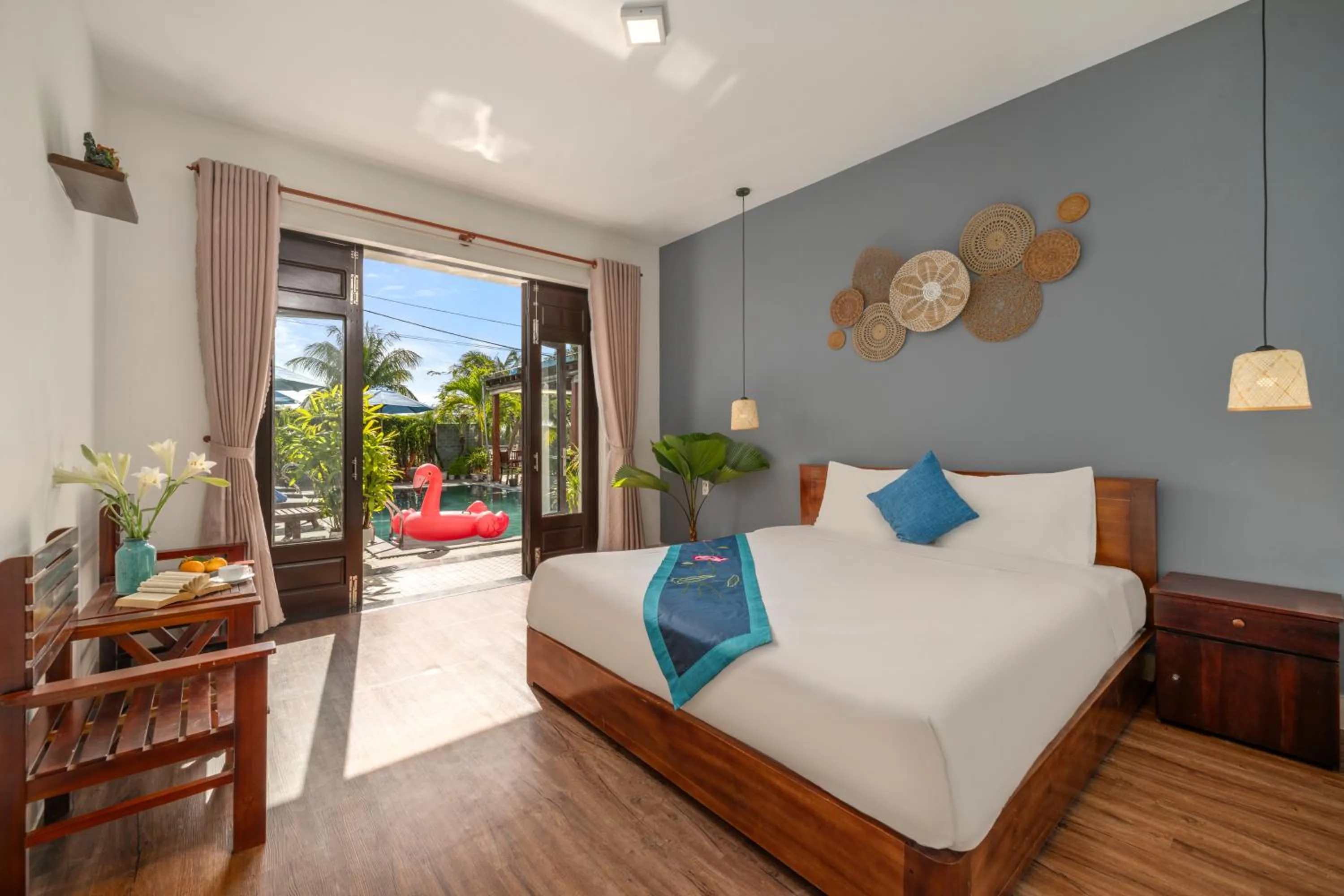 Property building, Bed in Seagull Nest Hoi An Beach Village