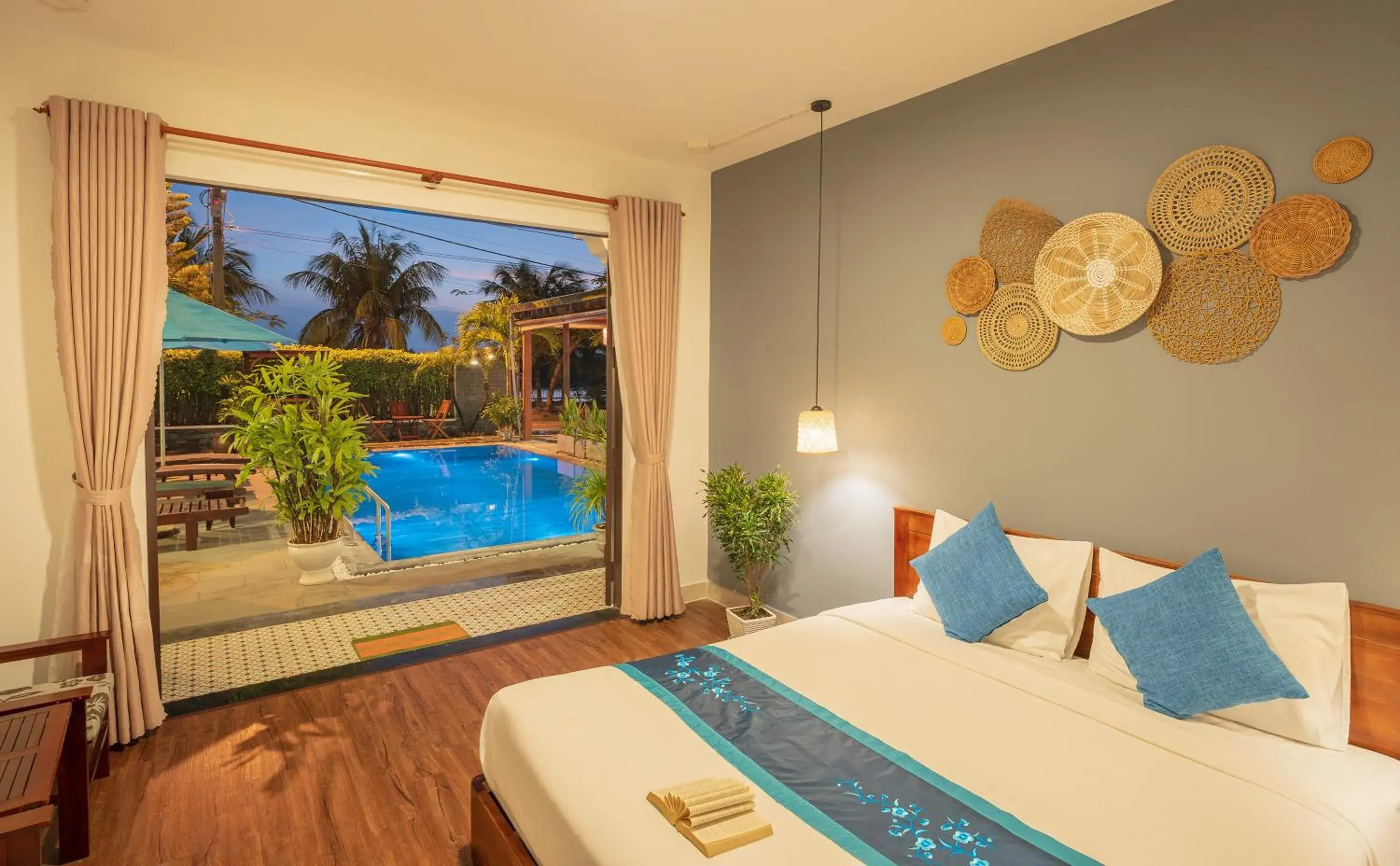 Bed in Seagull Nest Hoi An Beach Village Bed in Seagull Nest Hoi An Beach Village