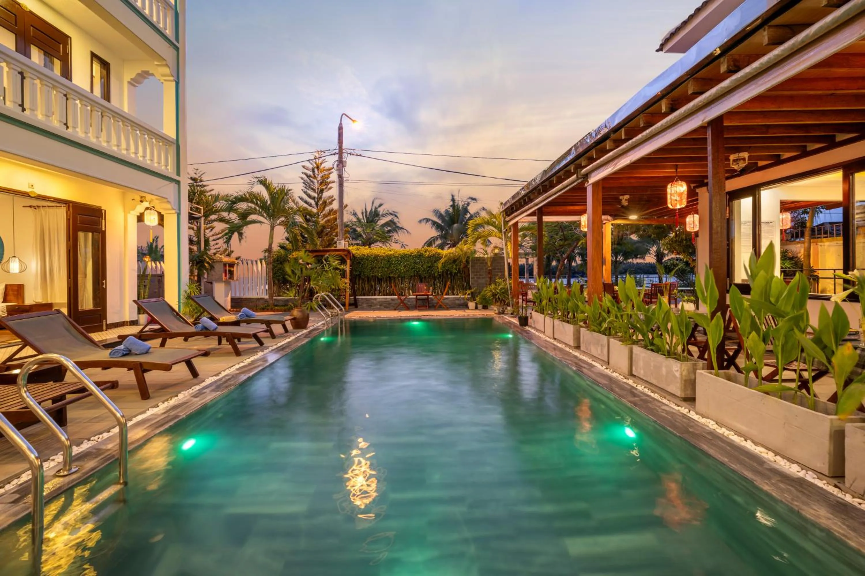Swimming pool in Seagull Nest Hoi An Beach Village