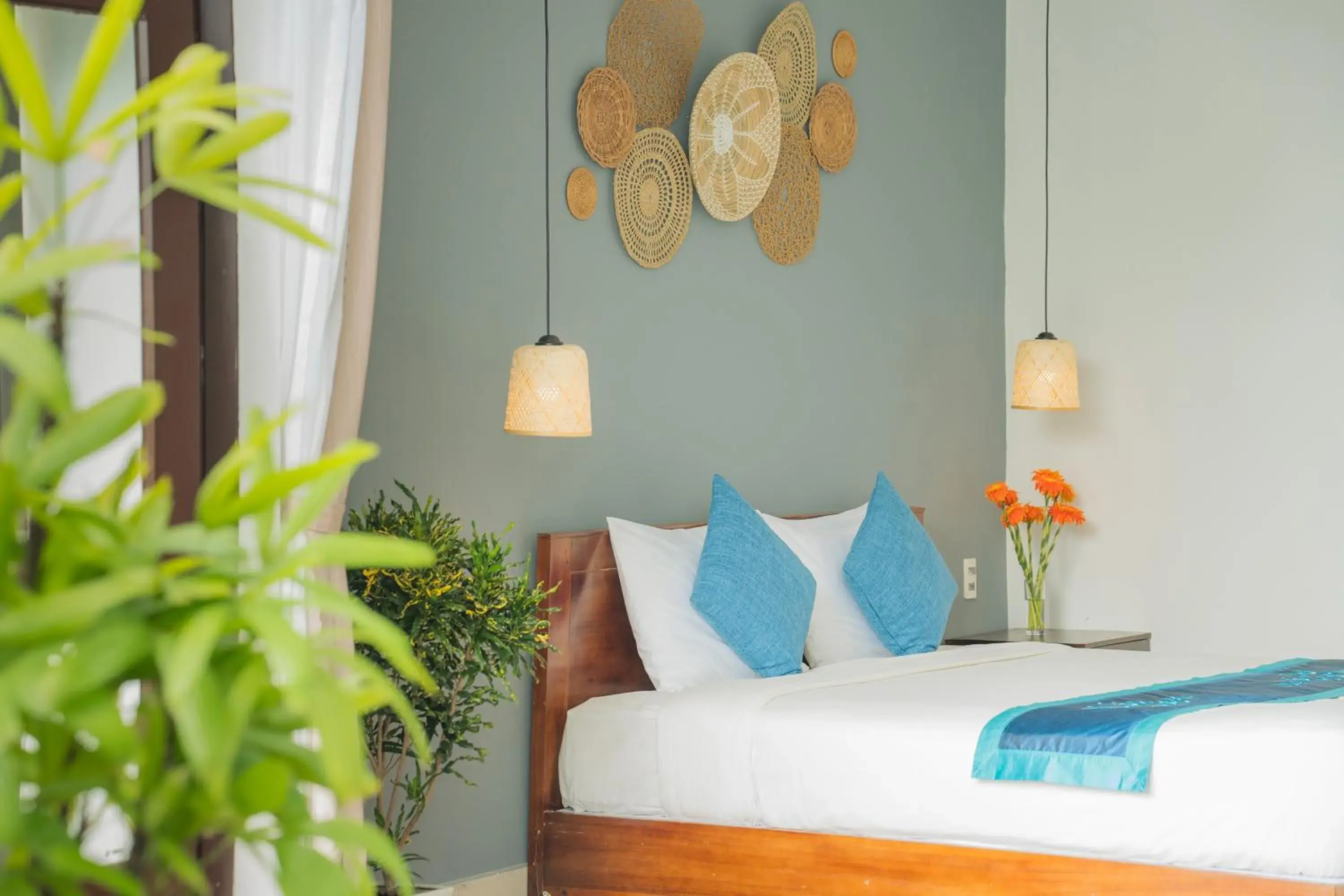 Bed in Seagull Nest Hoi An Beach Village Bed in Seagull Nest Hoi An Beach Village