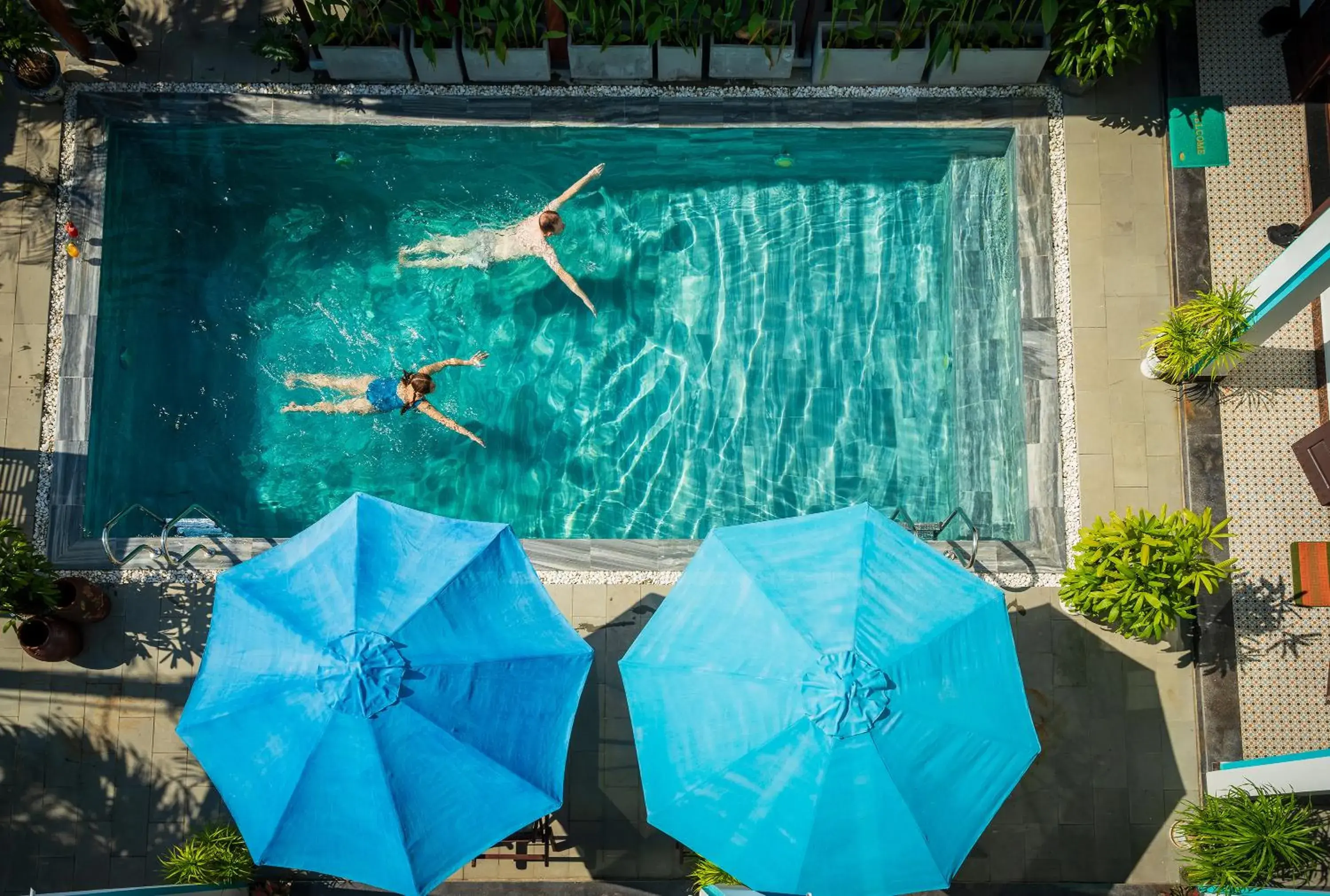 Swimming pool in Seagull Nest Hoi An Beach Village Swimming pool in Seagull Nest Hoi An Beach Village