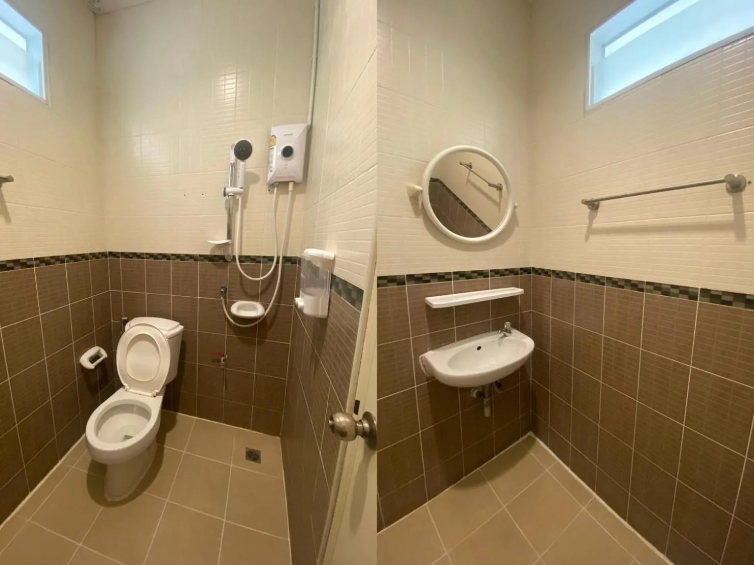 Bathroom in Grand Bangsaen Hotel