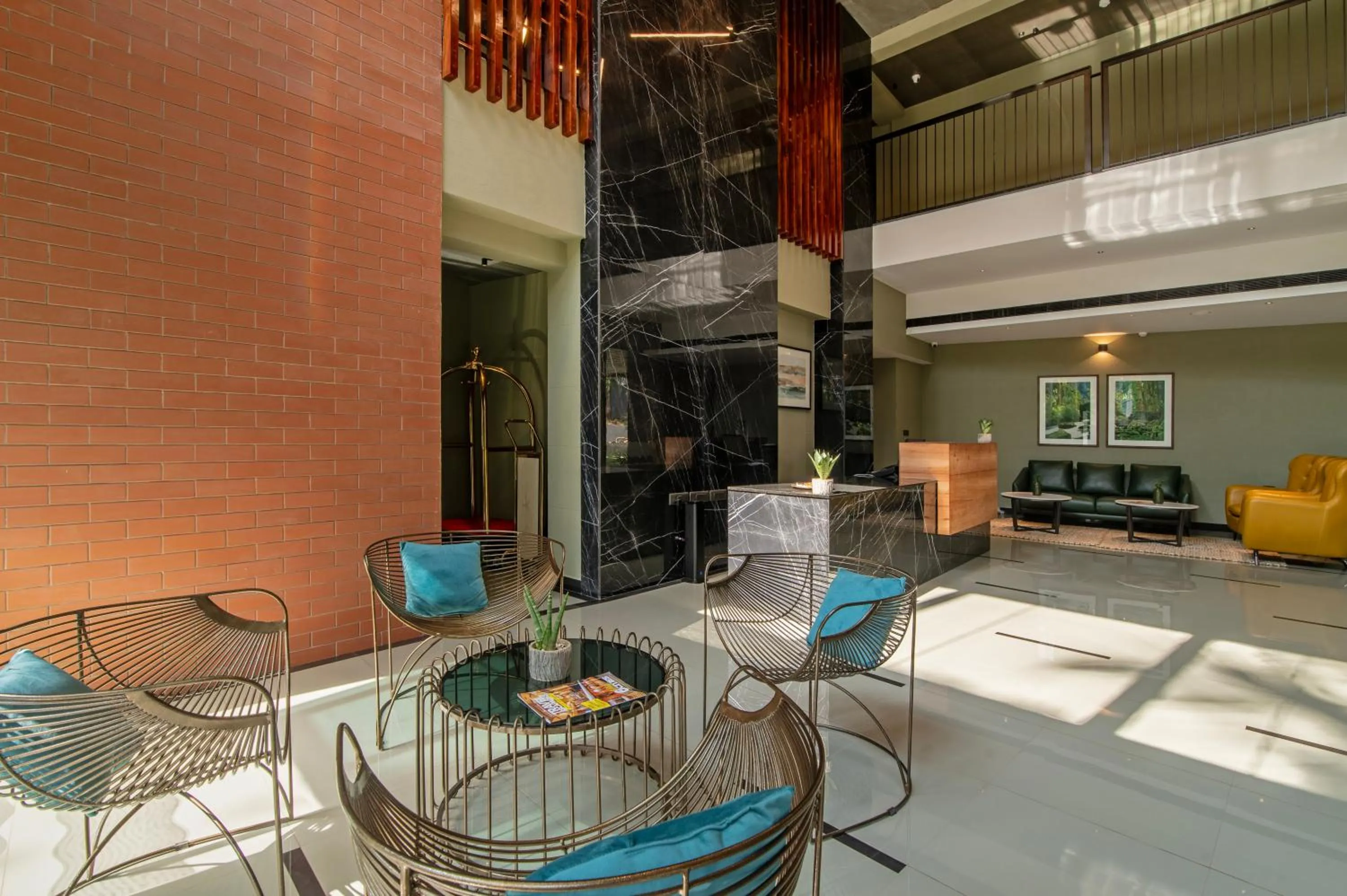 Lobby or reception in Sterling Athirappilly