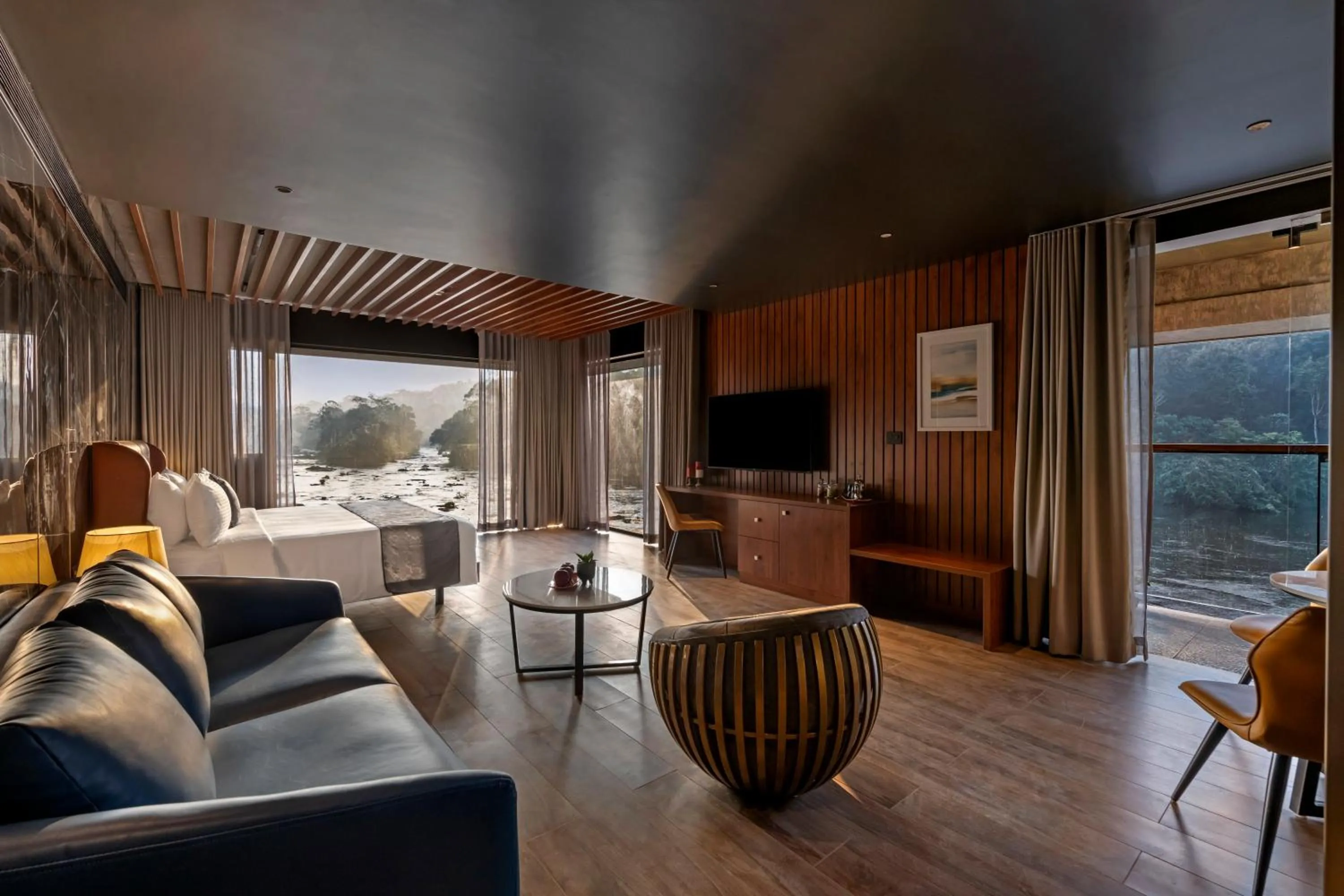 Living room in Sterling Athirappilly