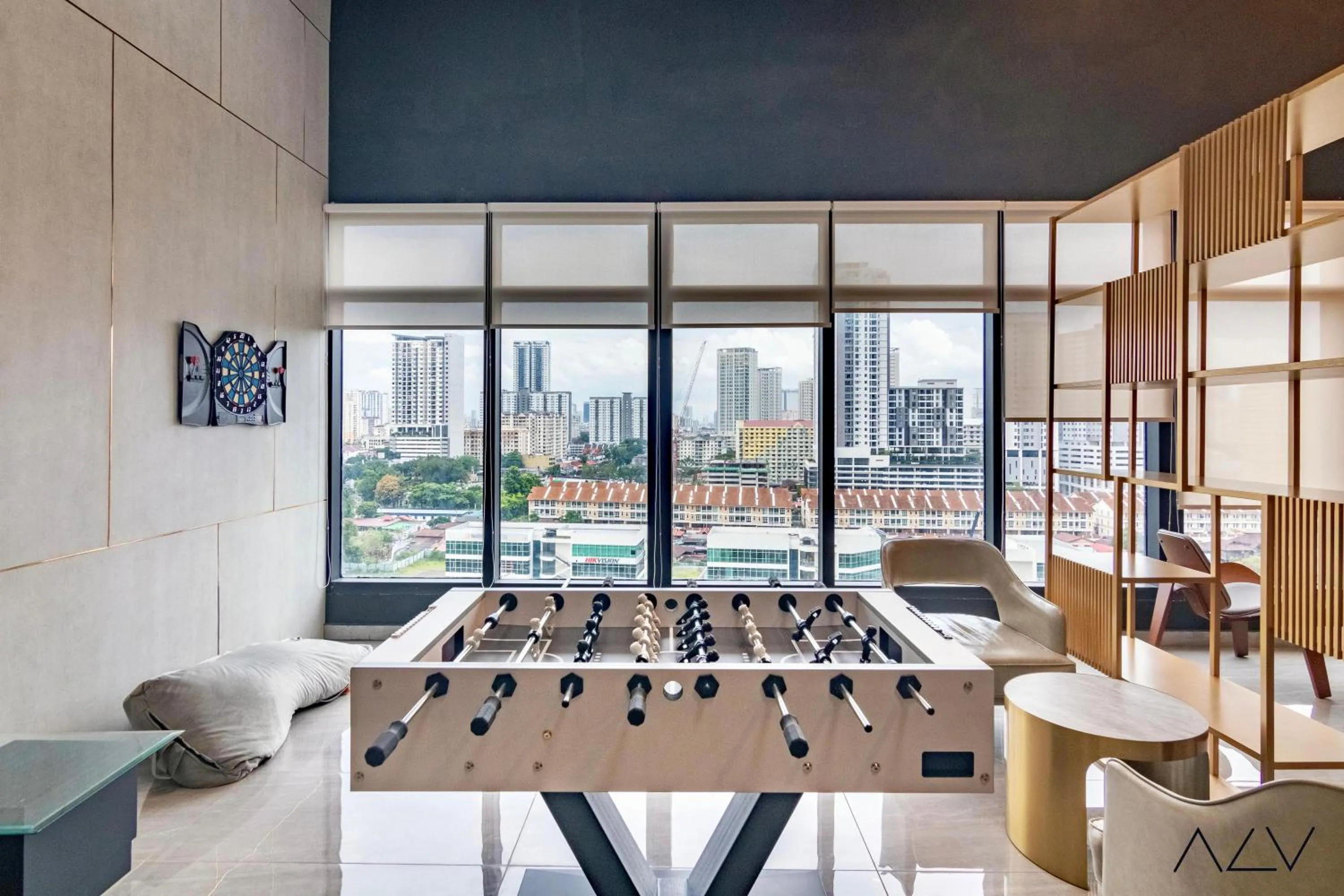 Game Room in Urban Suites, Classic Collection by Stellar ALV