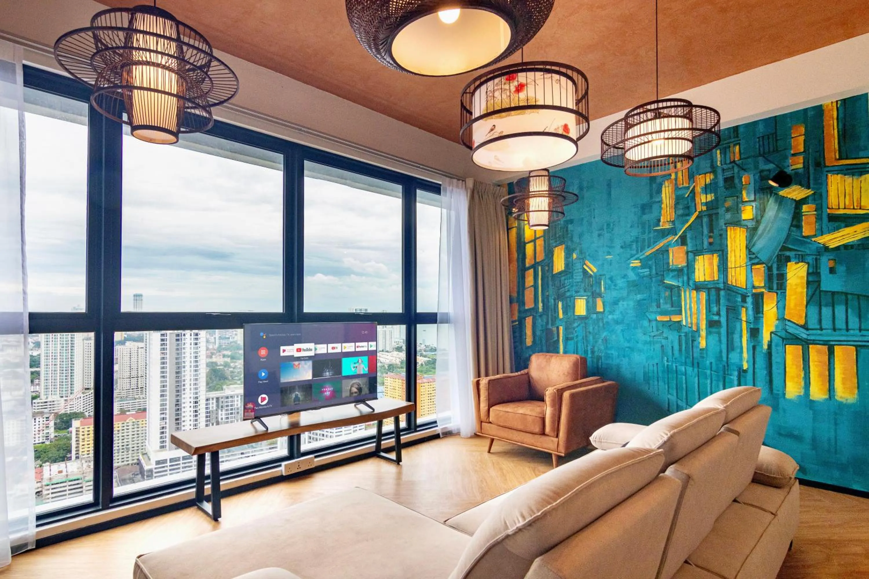 Living room in Urban Suites, Classic Collection by Stellar ALV