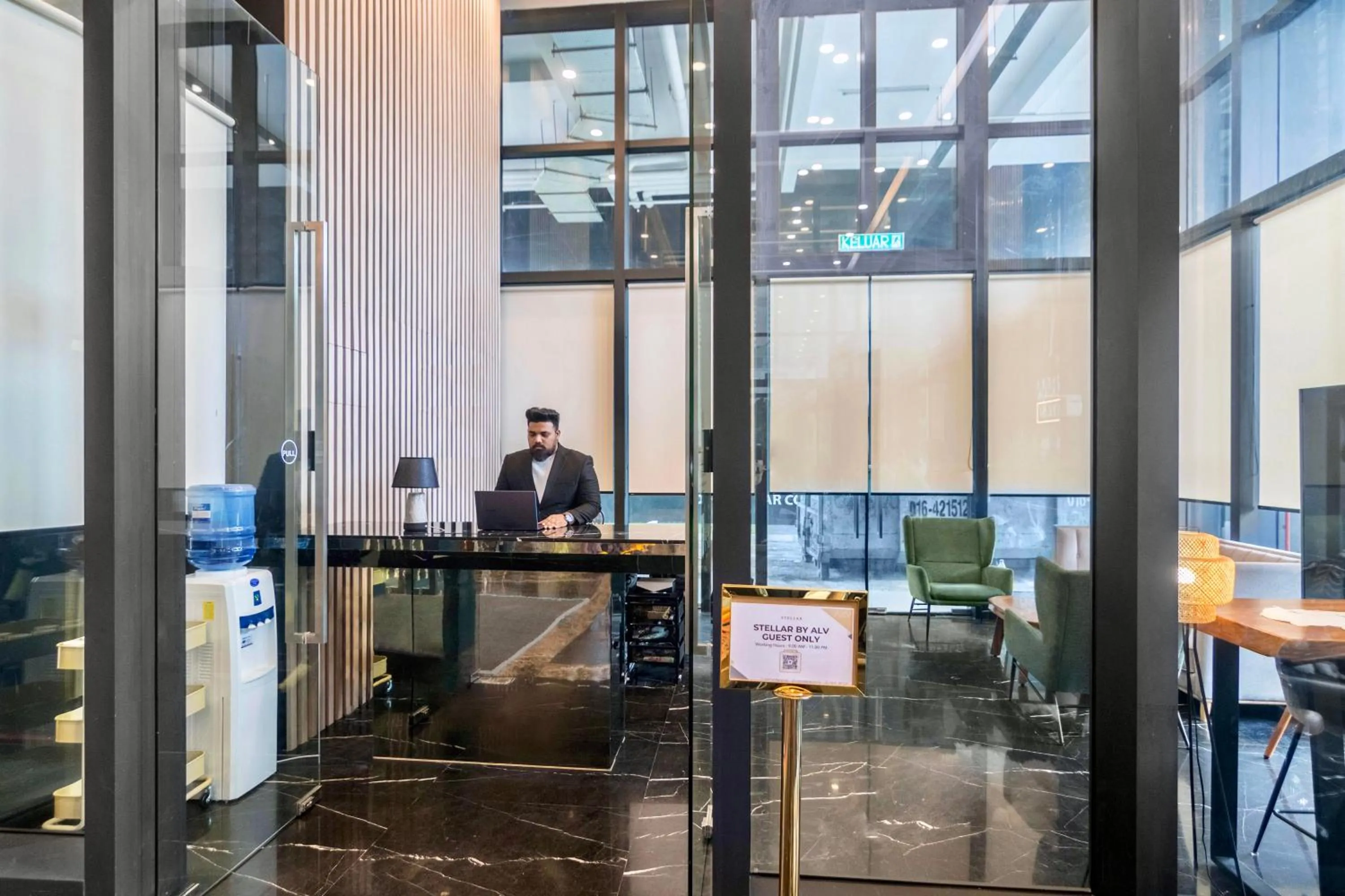 Lobby or reception in Urban Suites, Classic Collection by Stellar ALV