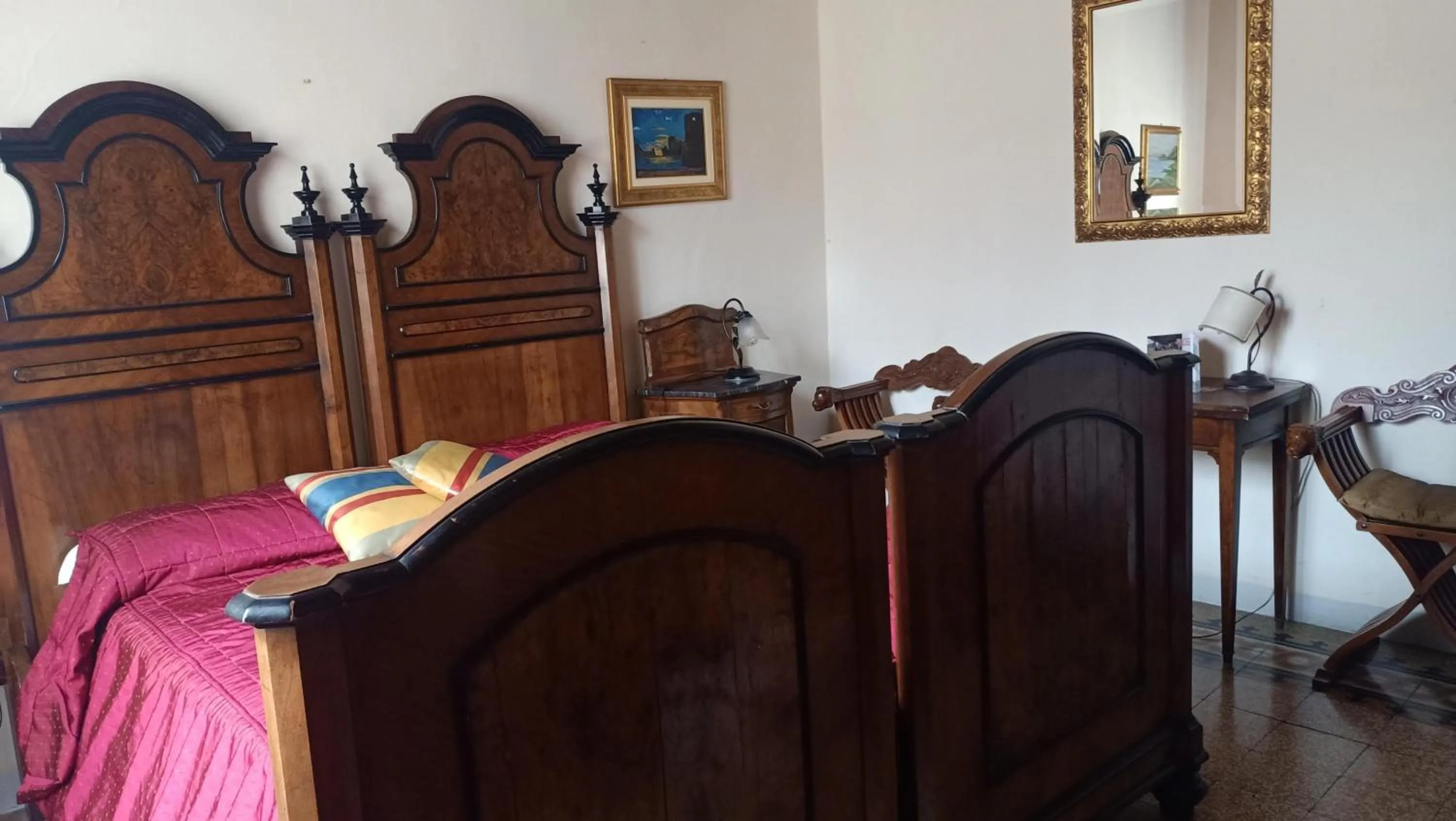 Bed, Seating Area in Relais Corso Storico