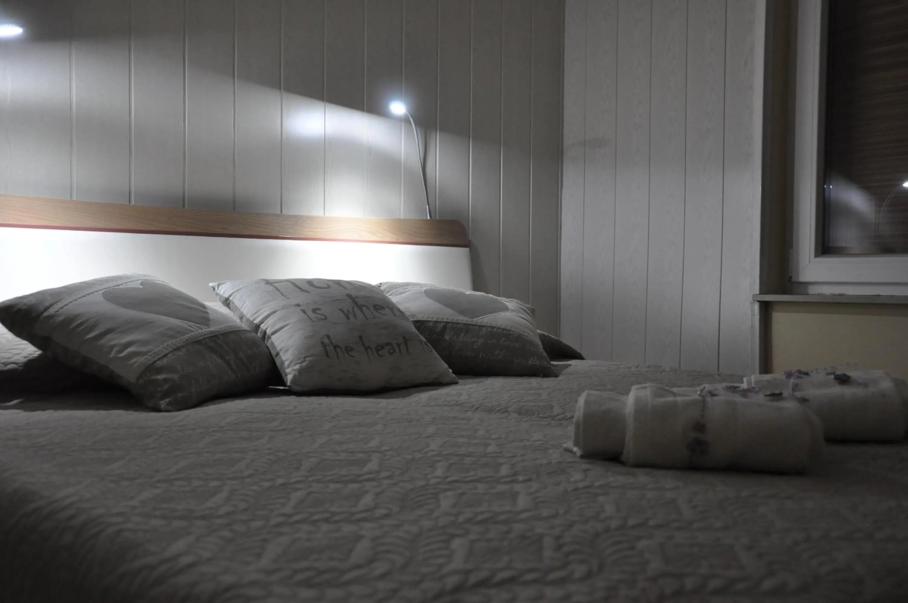 Night, Bed in Apartment Maruška