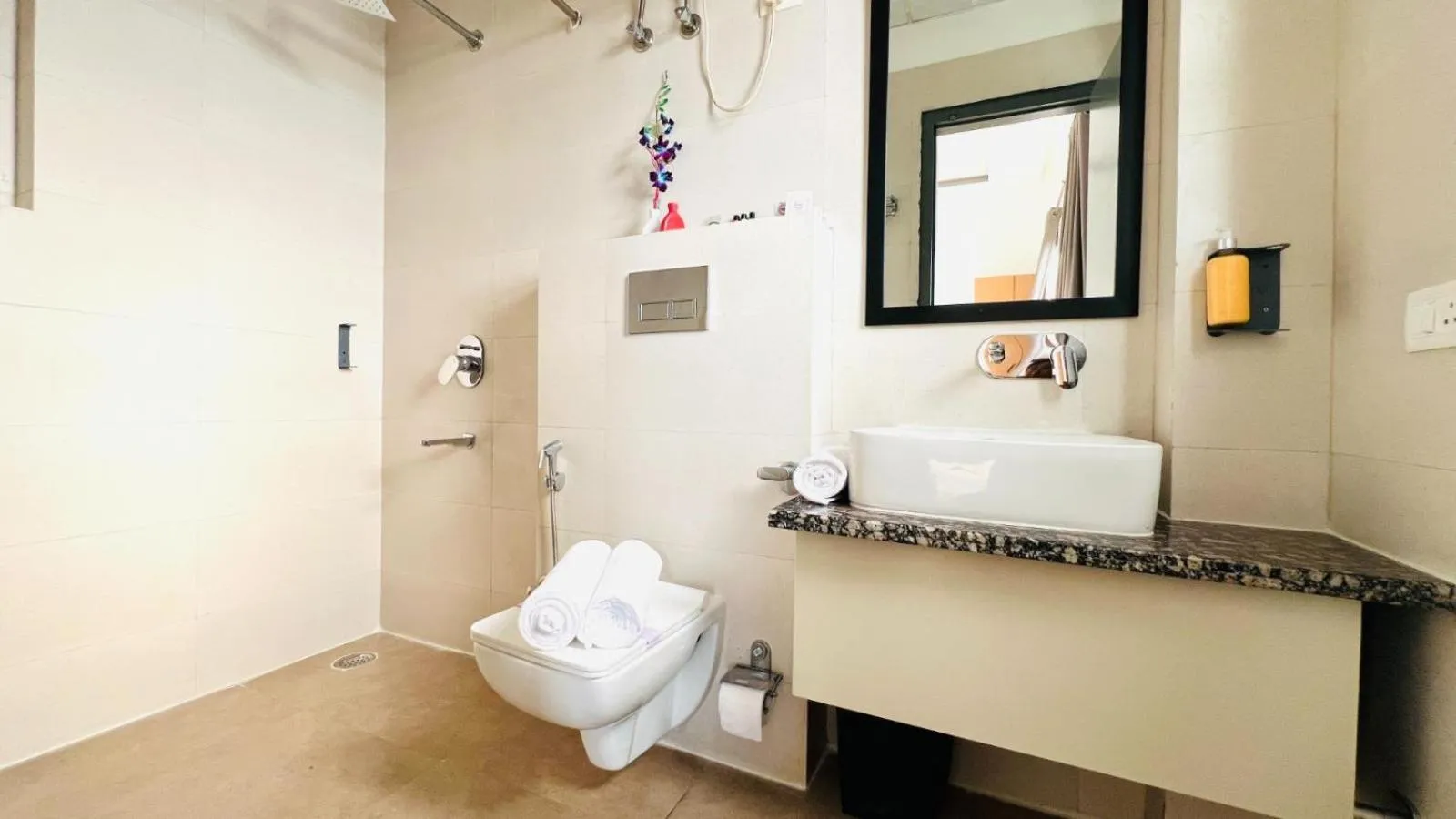Bathroom in ZEN Medicity - Hotel & Serviced Apartments Gurgaon