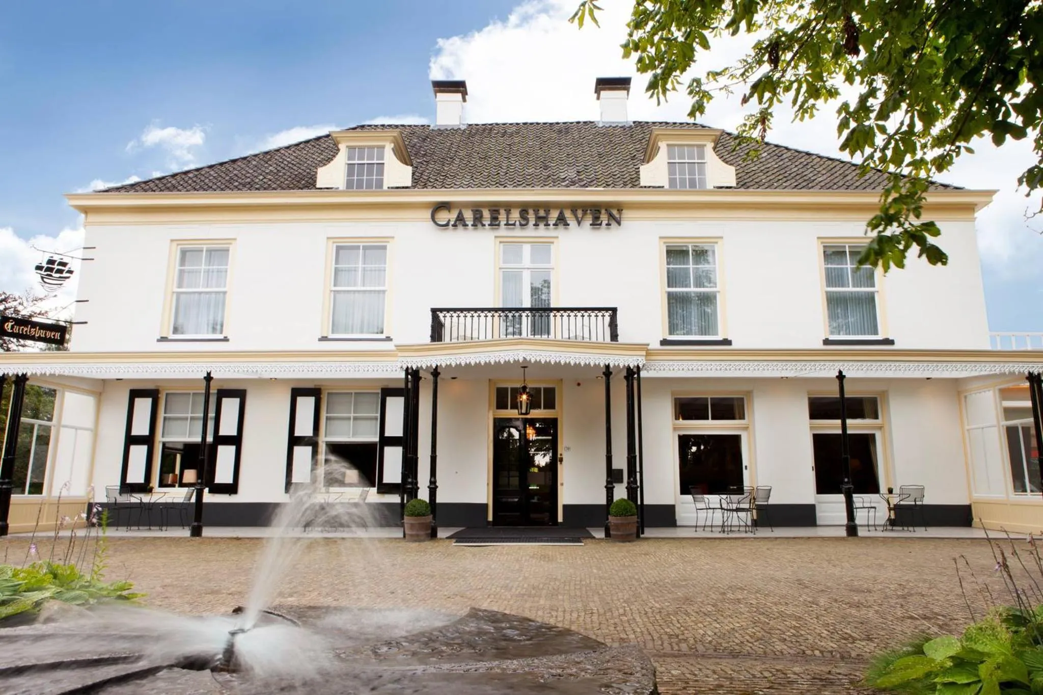 Property building in Landgoed Hotel & Restaurant Carelshaven