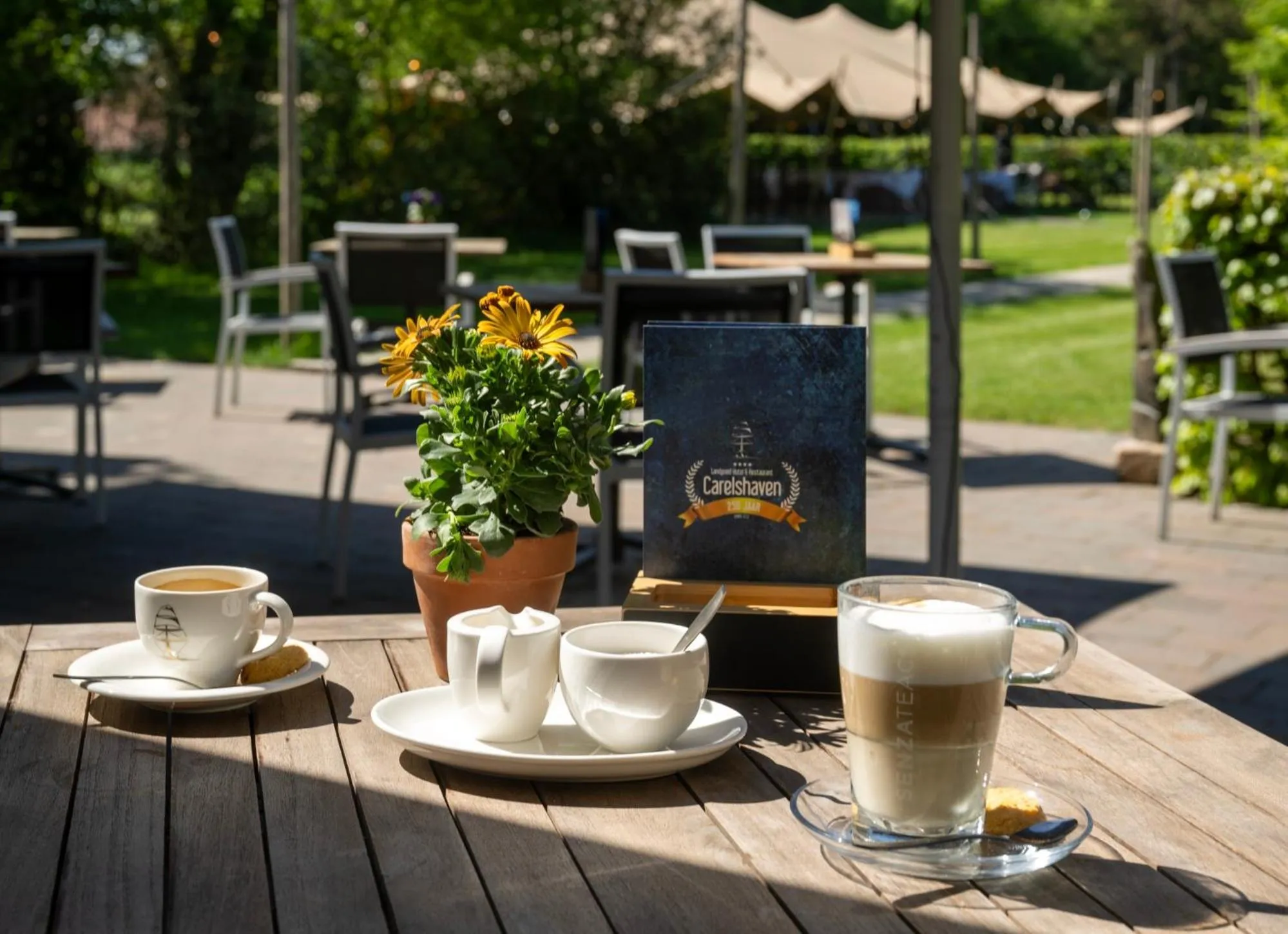 Balcony/Terrace in Landgoed Hotel & Restaurant Carelshaven