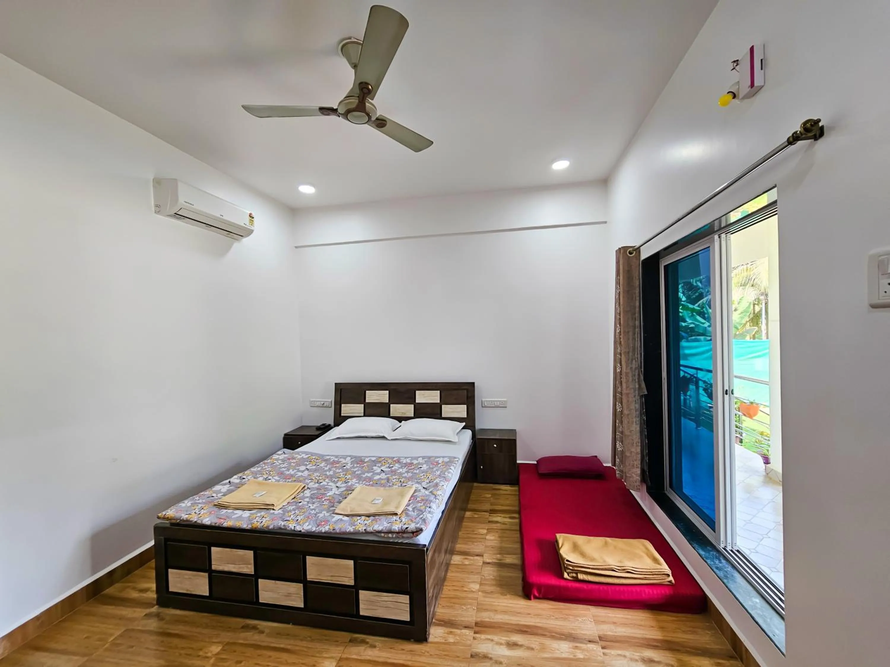 Family Room with Garden View in Oxygen Resort, Akshi
