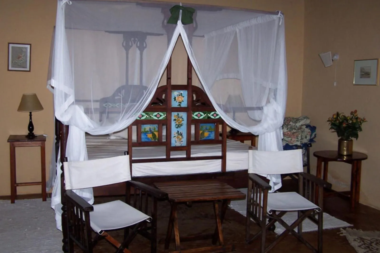 Bed in Arusha Safari Lodge