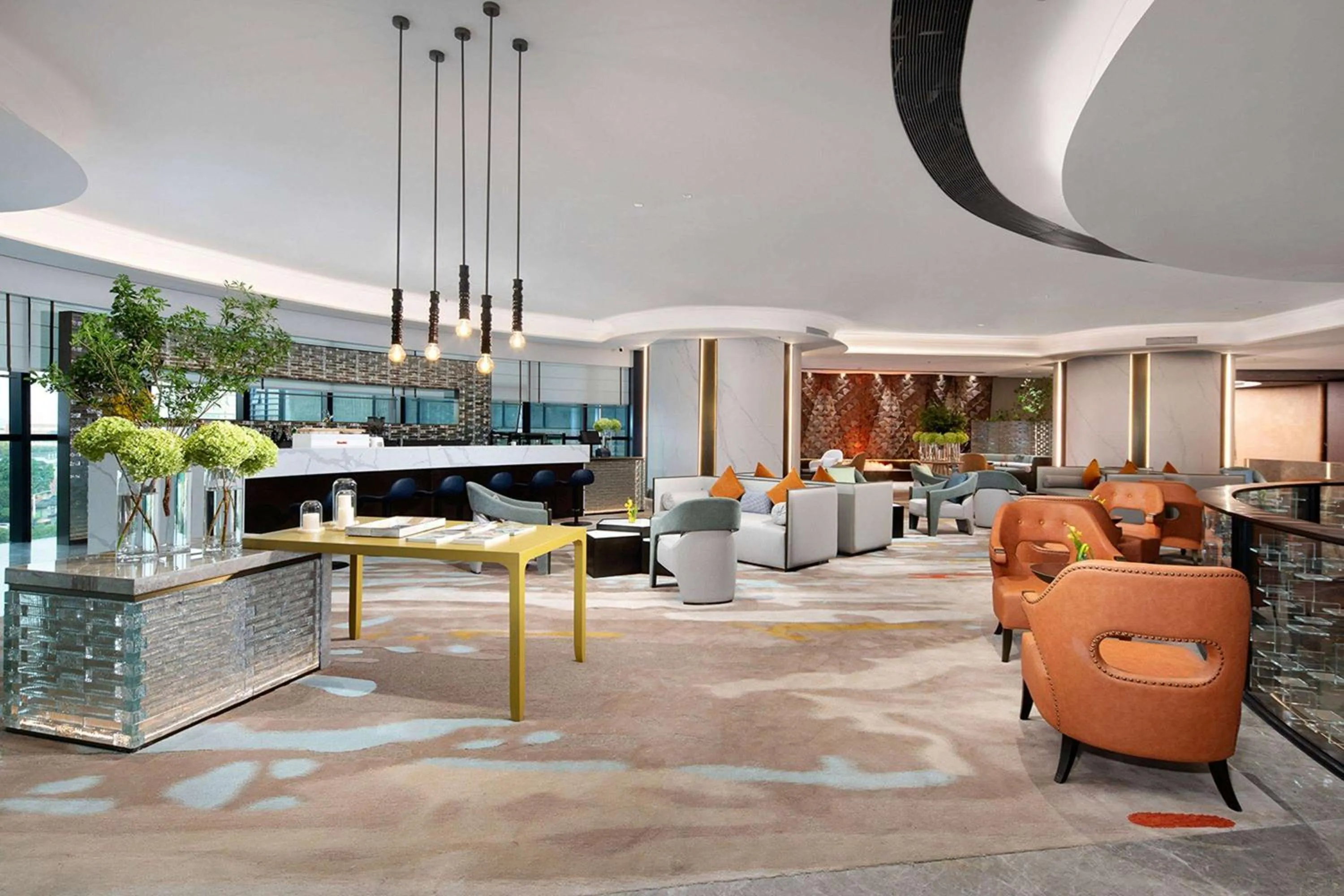 Lounge or bar in Wyndham Foshan Nanhai