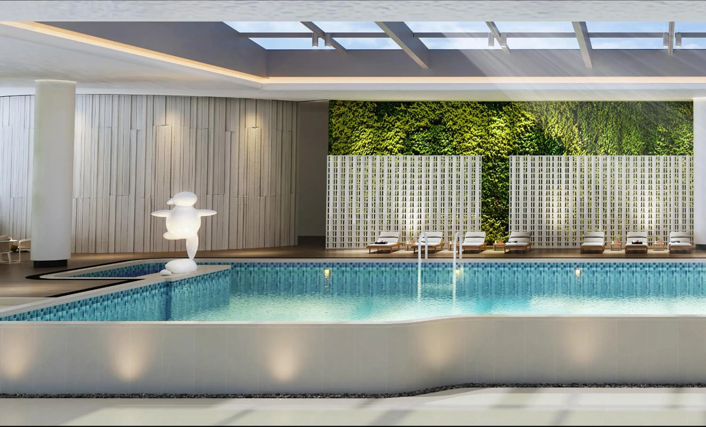Swimming pool in Wyndham Foshan Nanhai