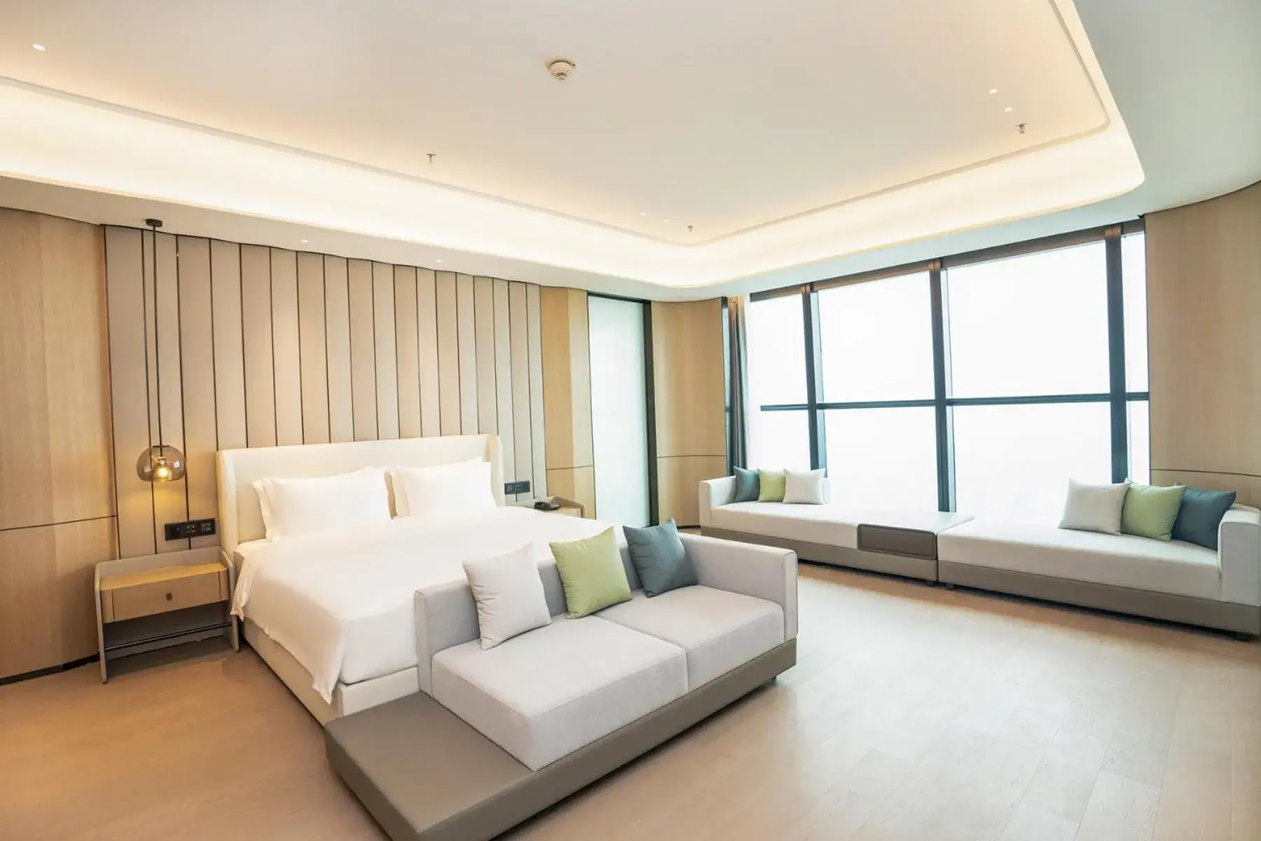 Bed in Wyndham Foshan Nanhai Bed in Wyndham Foshan Nanhai