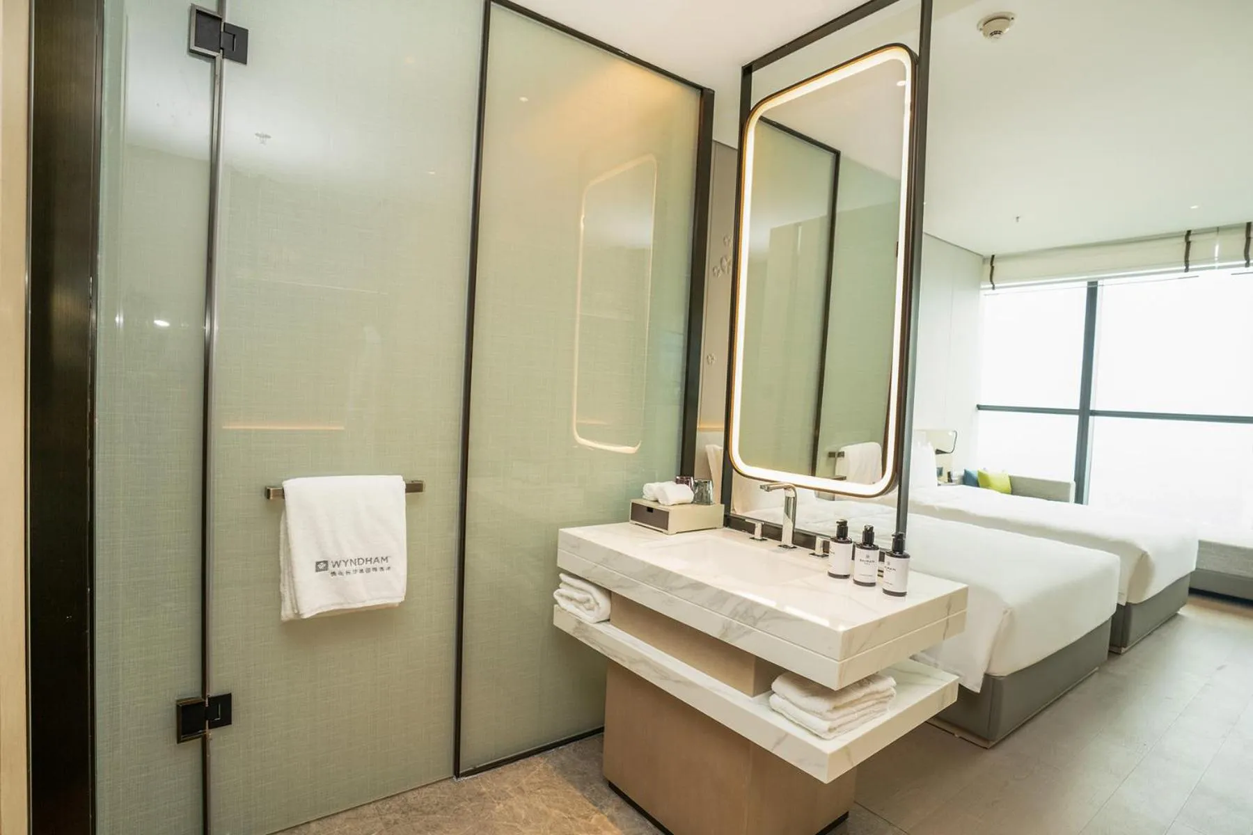 Bathroom in Wyndham Foshan Nanhai