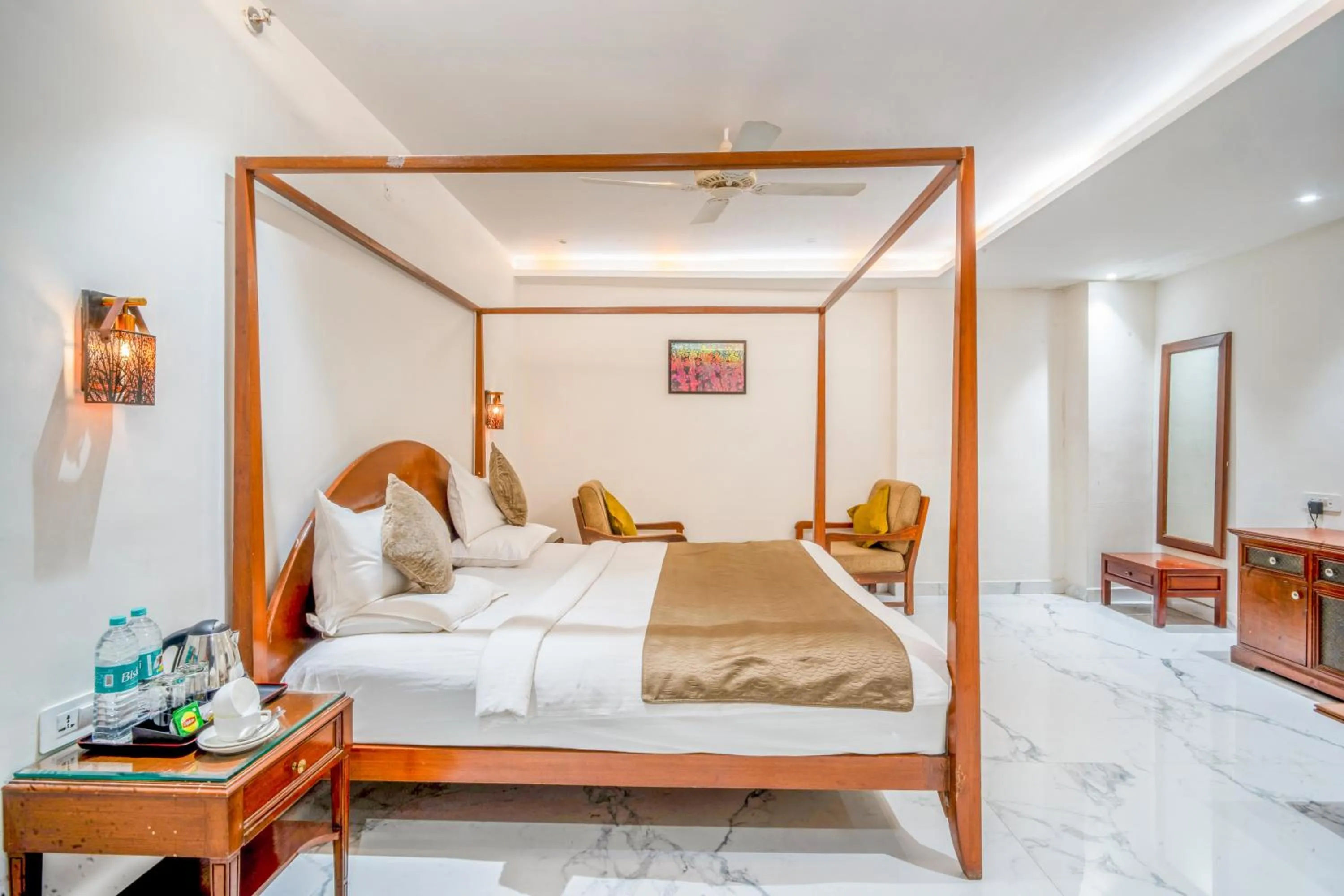 Bedroom, Bed in The White Seasons