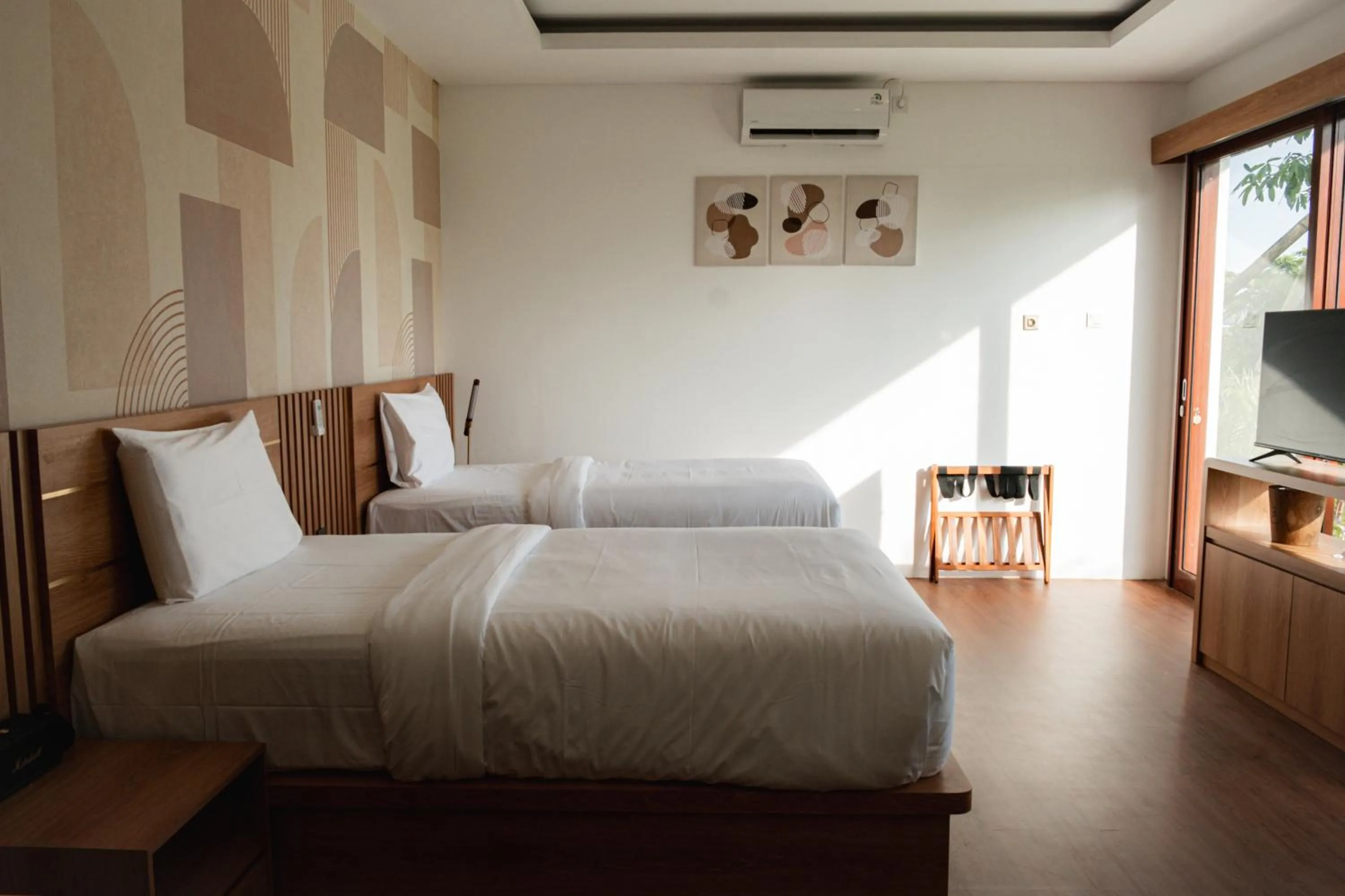 Bedroom, Bed in Padi Villa Canggu