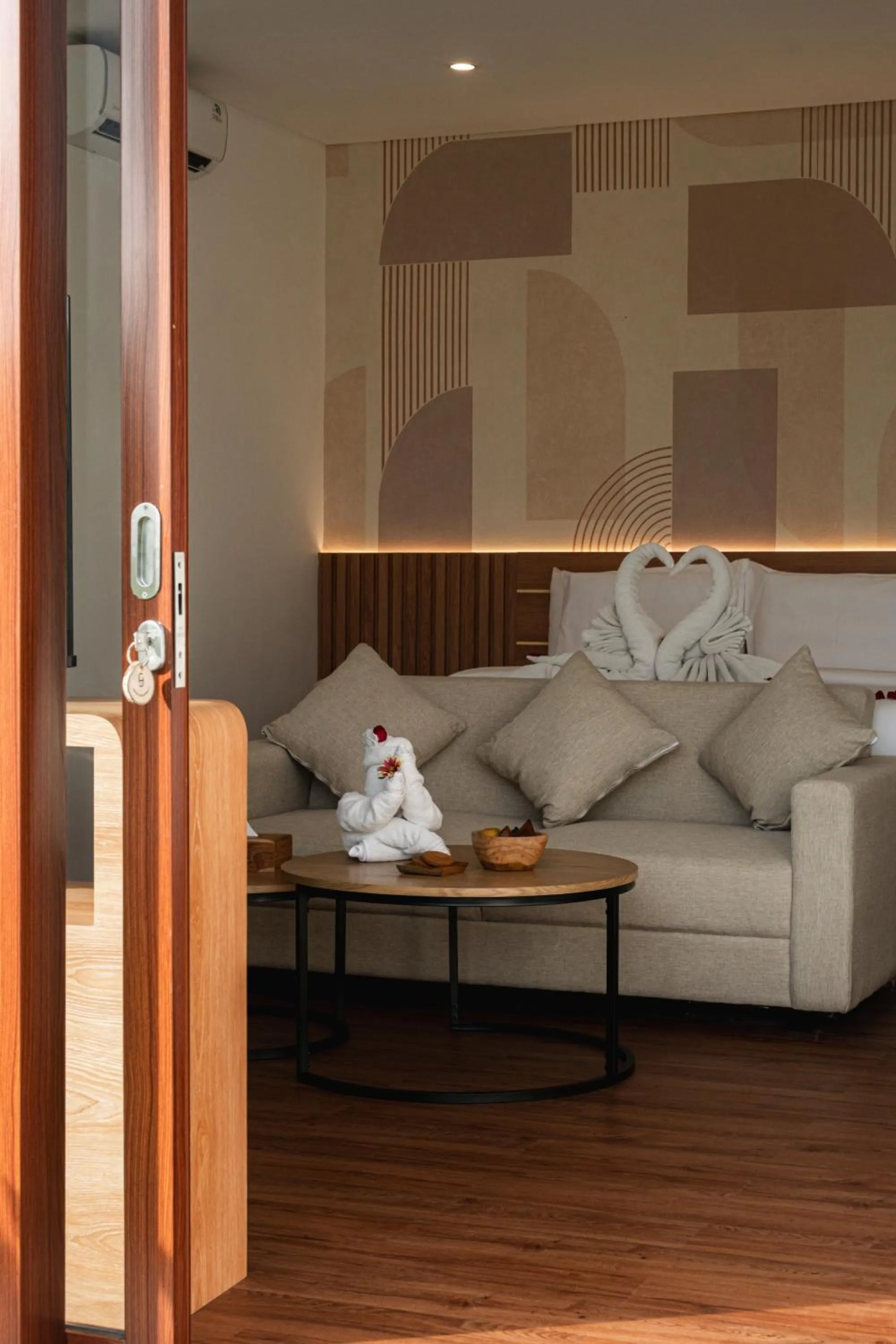 Seating area in Padi Villa Canggu