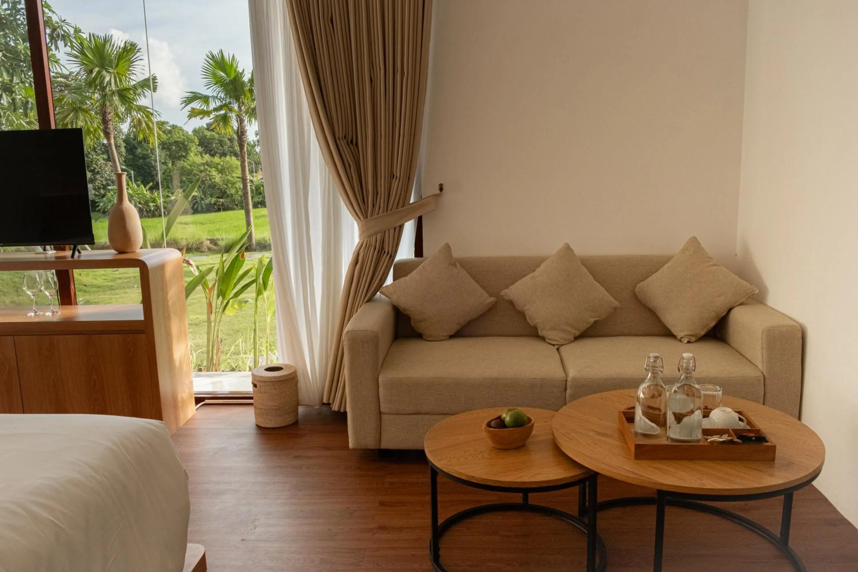 Seating area in Padi Villa Canggu
