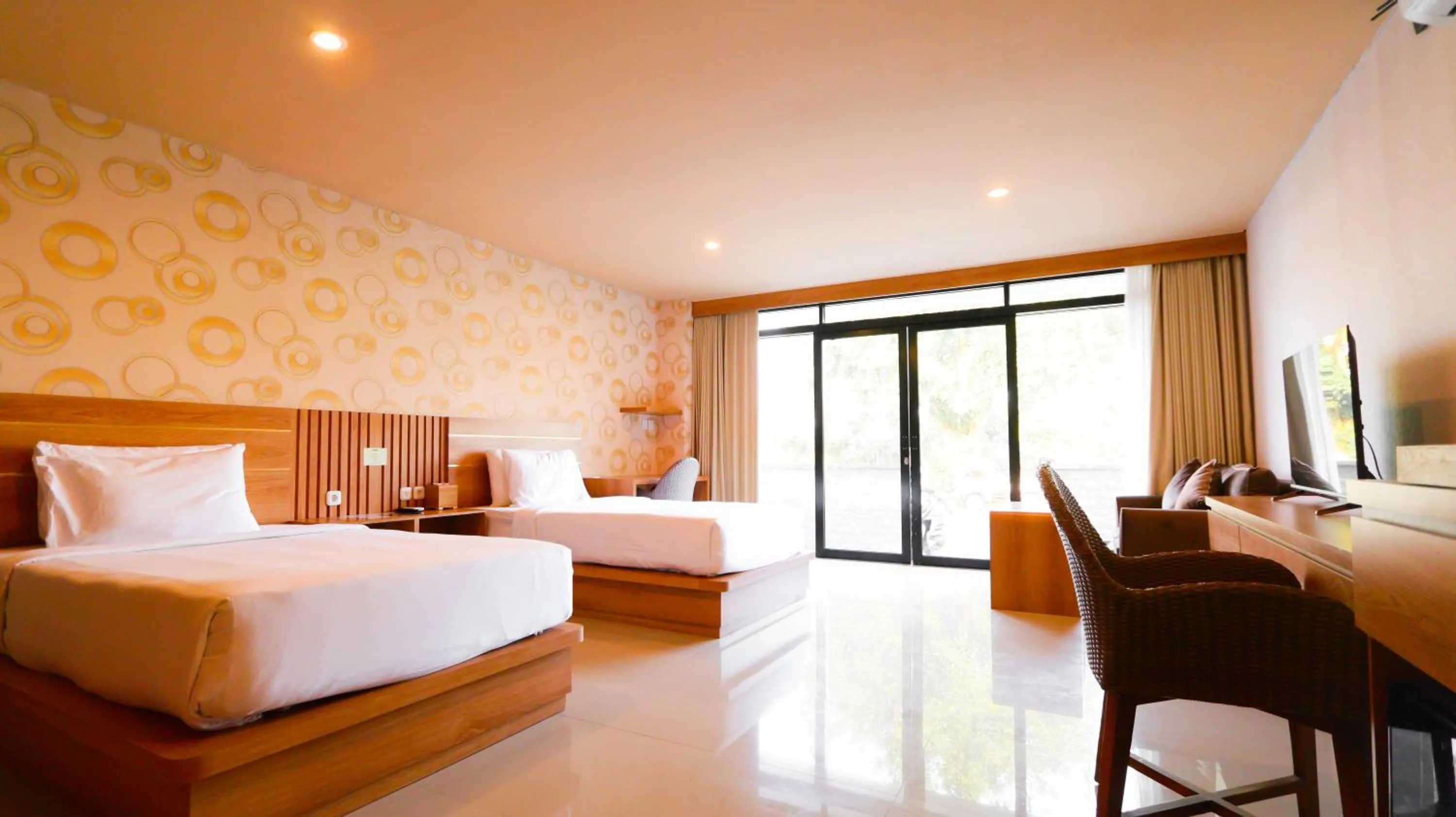 Bedroom, Bed in Padi Villa Canggu