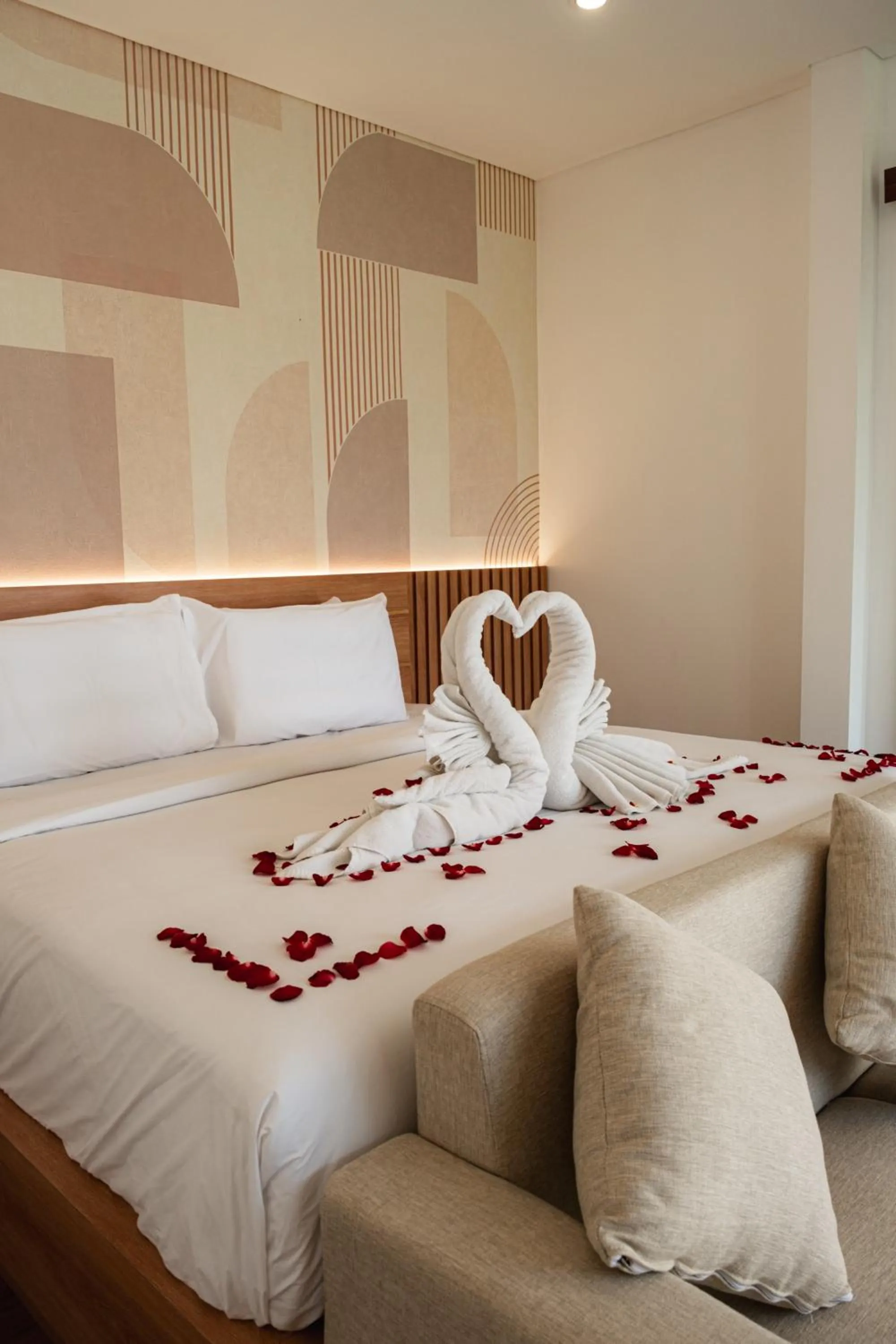 Bedroom, Bed in Padi Villa Canggu