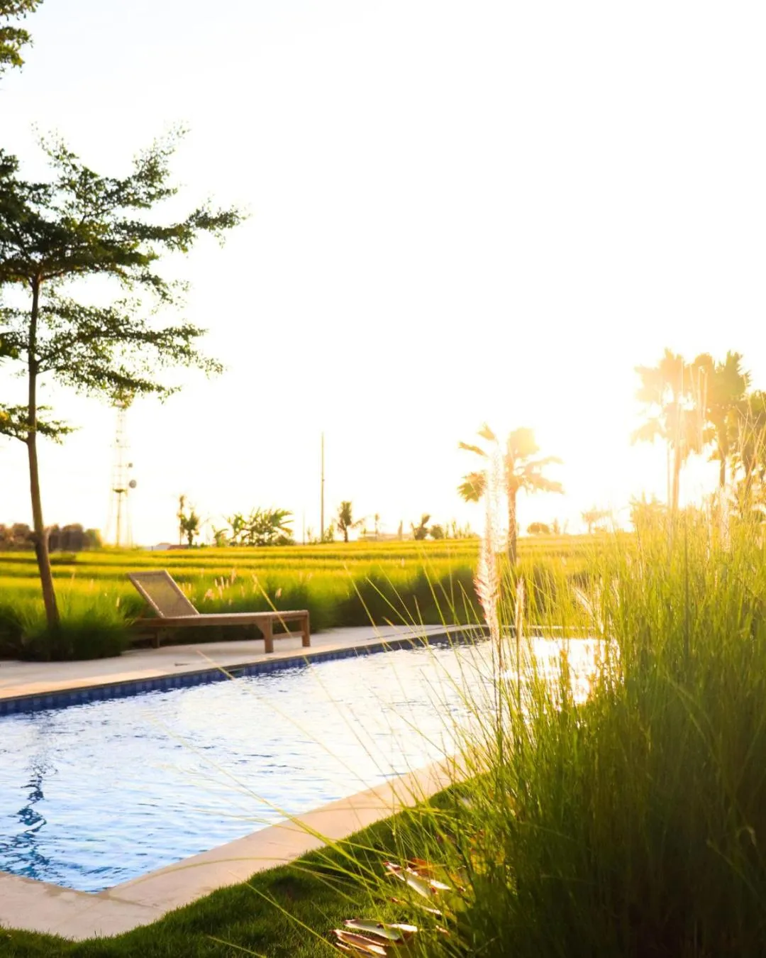 Pool view in Padi Villa Canggu