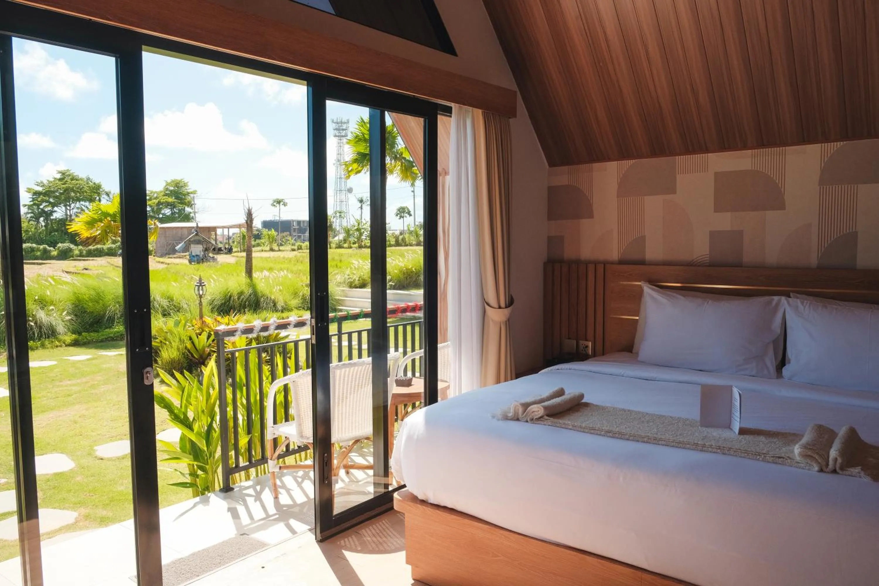 Bedroom, Bed in Padi Villa Canggu