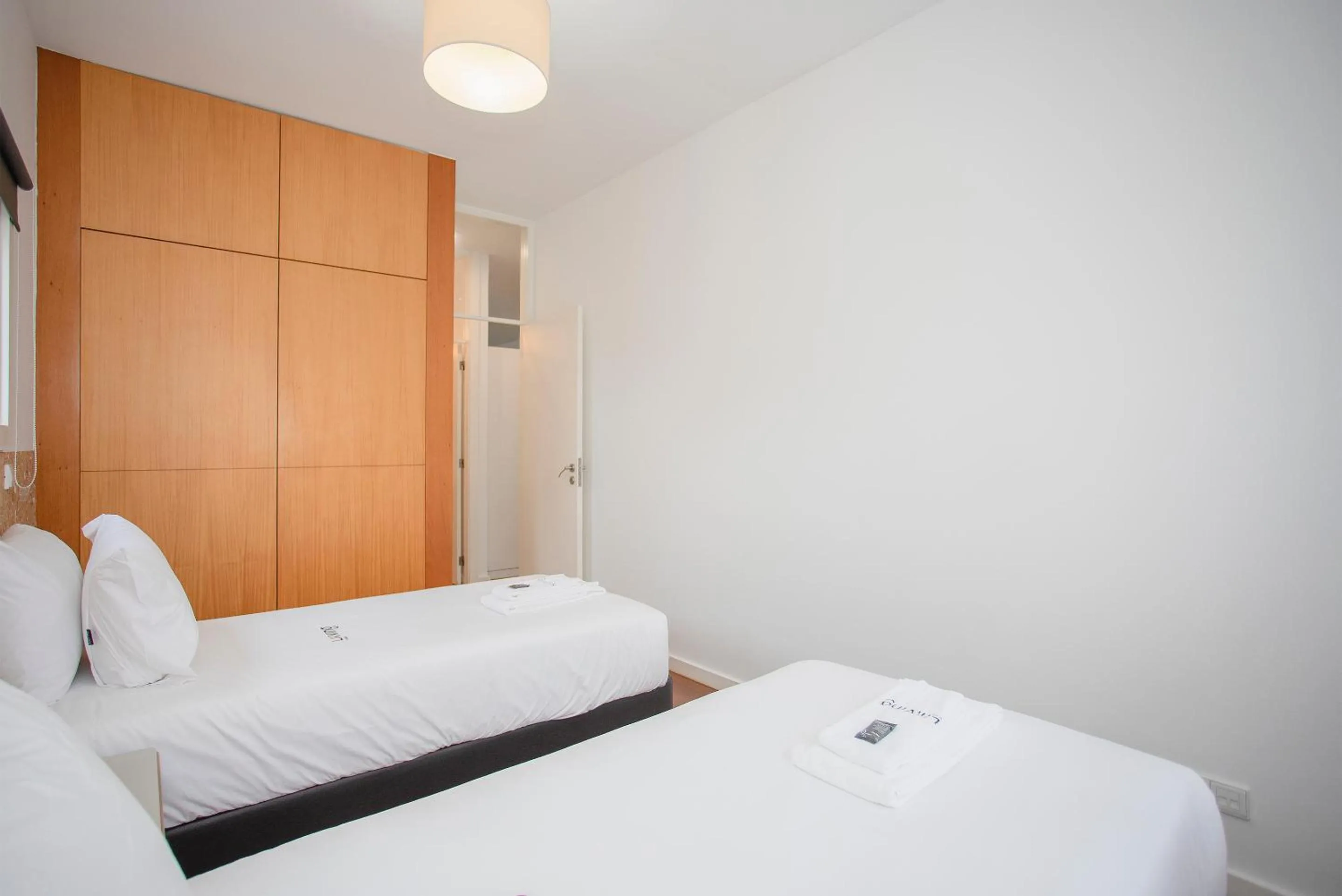 Bed in Liiiving in Porto - Light Trendy Apartment