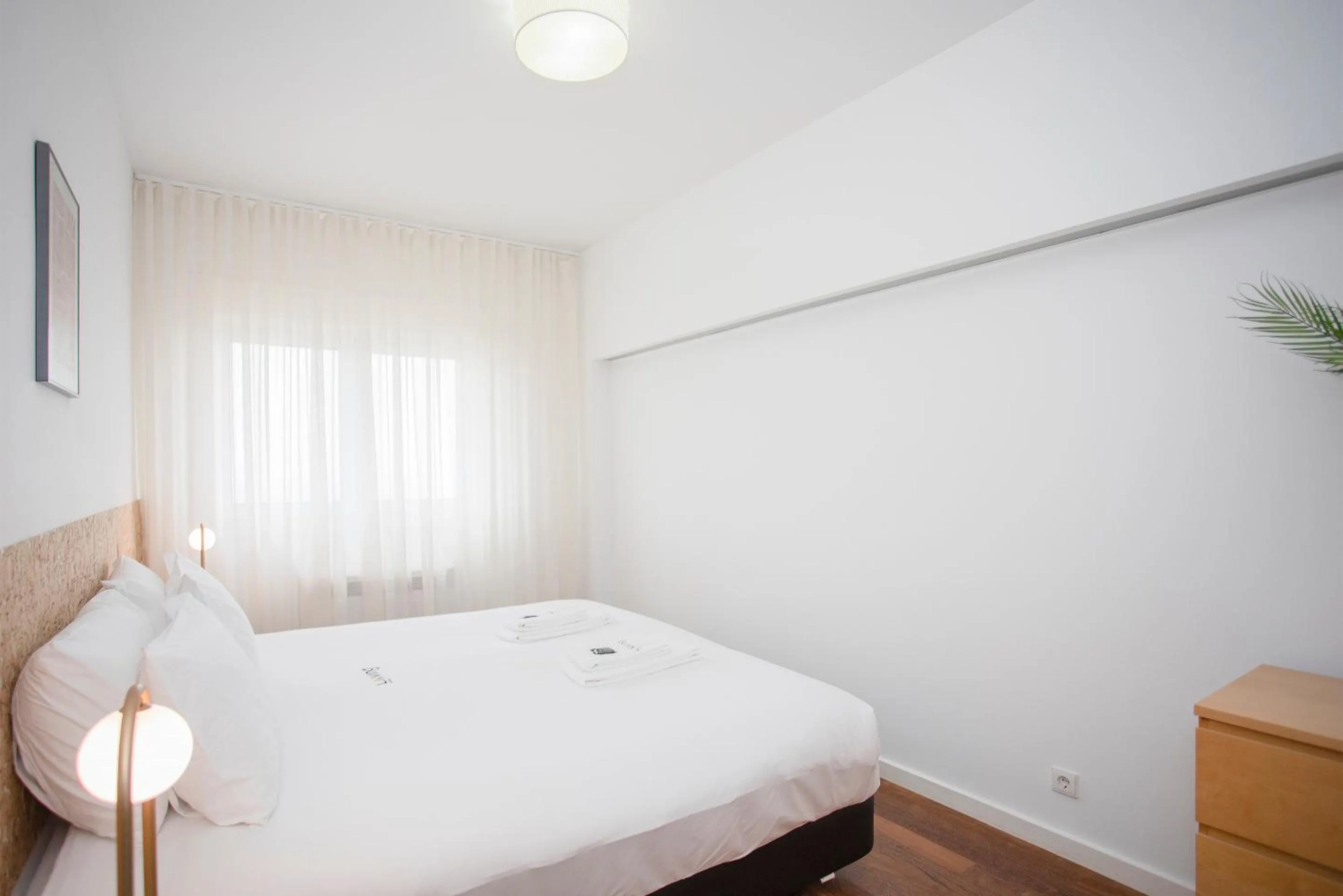 Bed in Liiiving in Porto - Light Trendy Apartment