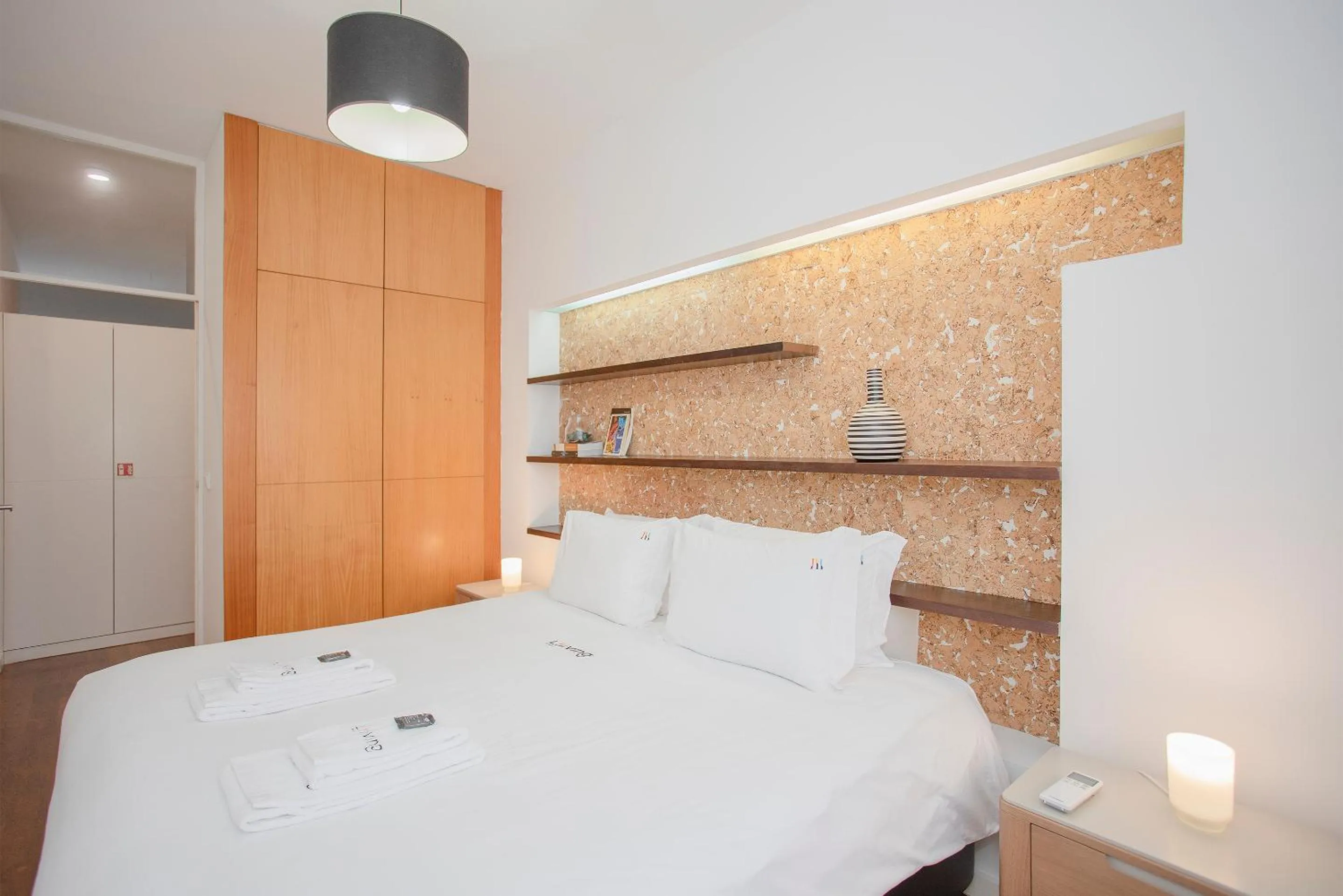 Bed in Liiiving in Porto - Light Trendy Apartment
