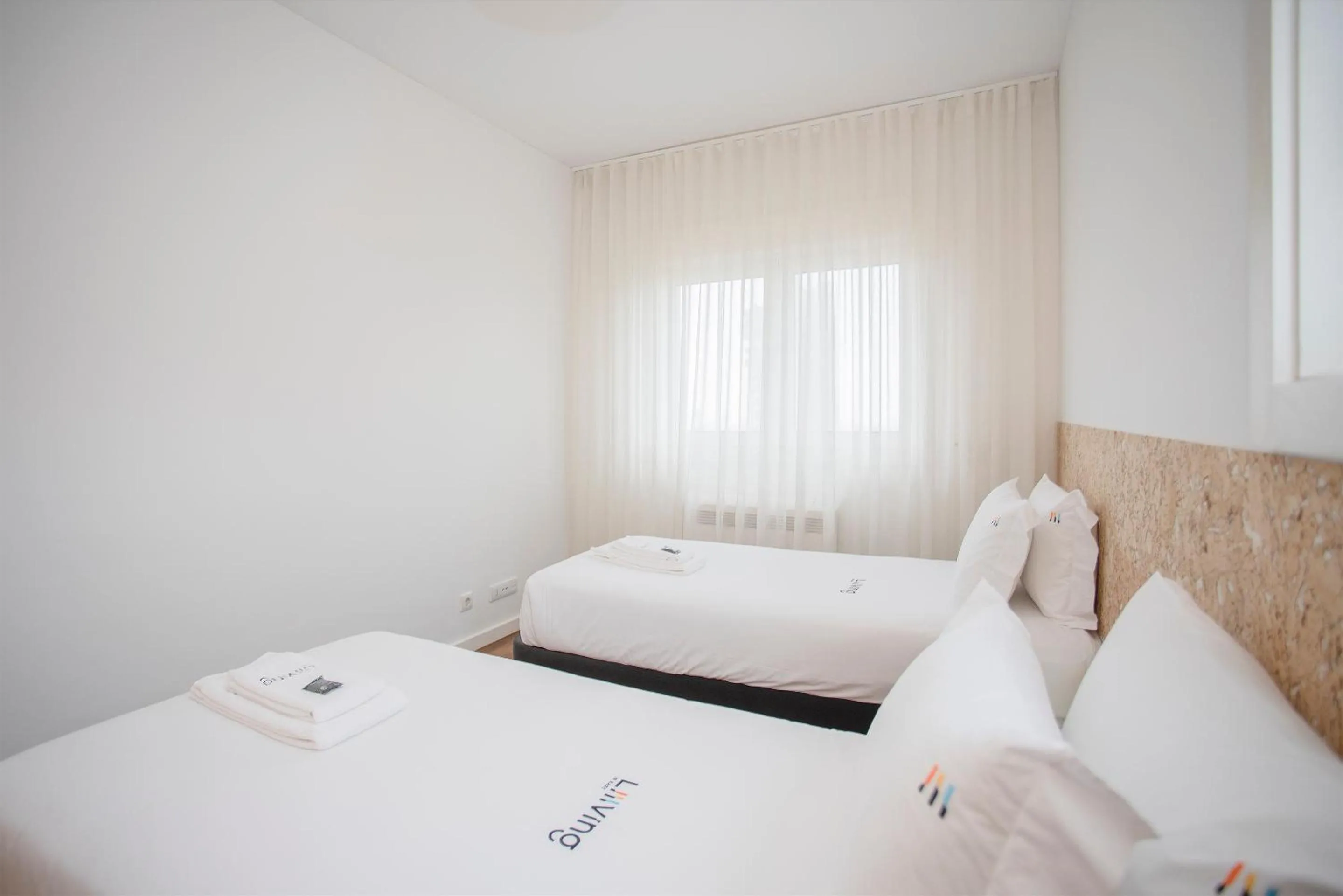 Bed in Liiiving in Porto - Light Trendy Apartment