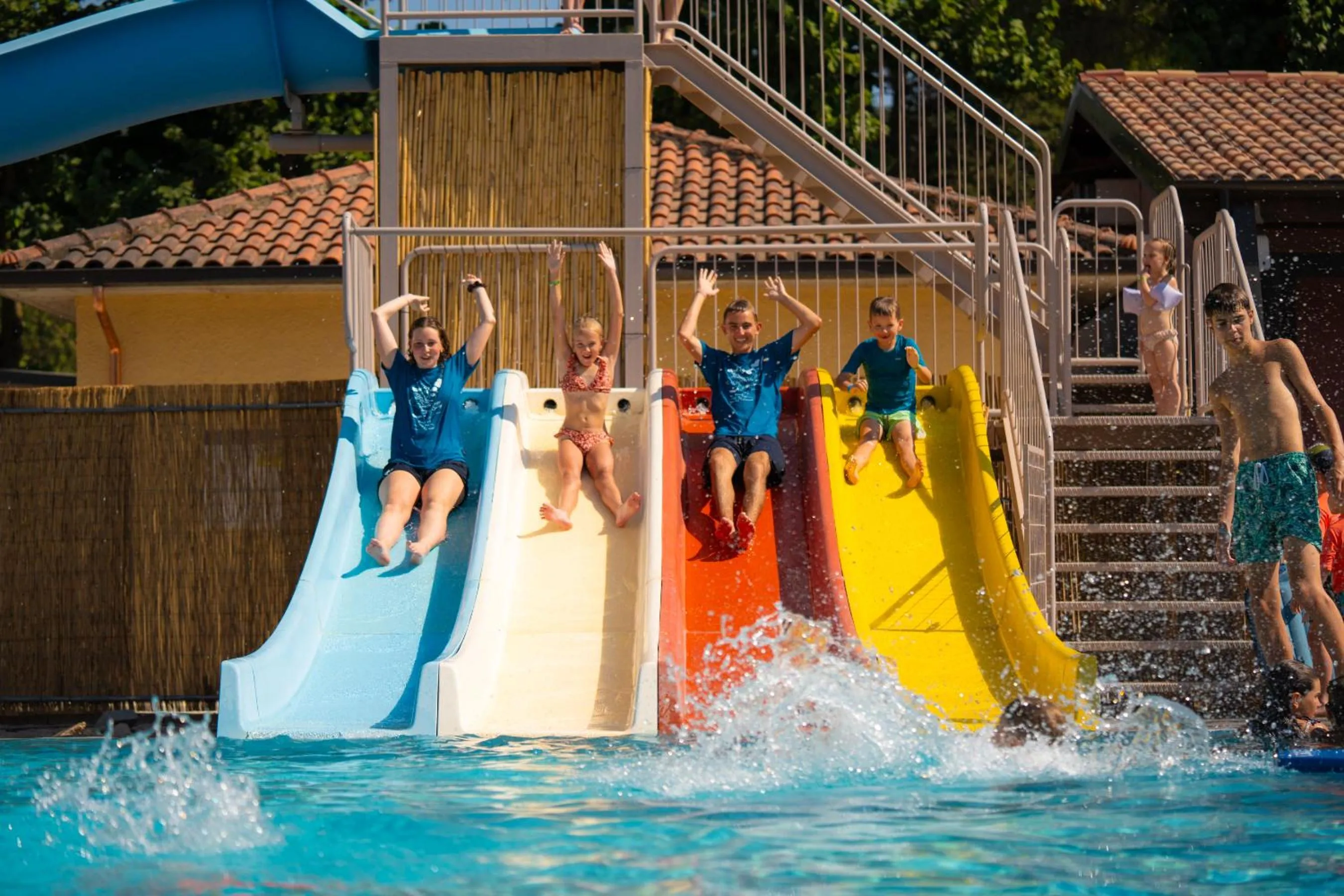 Pool view in Trasimeno Glamping Resort