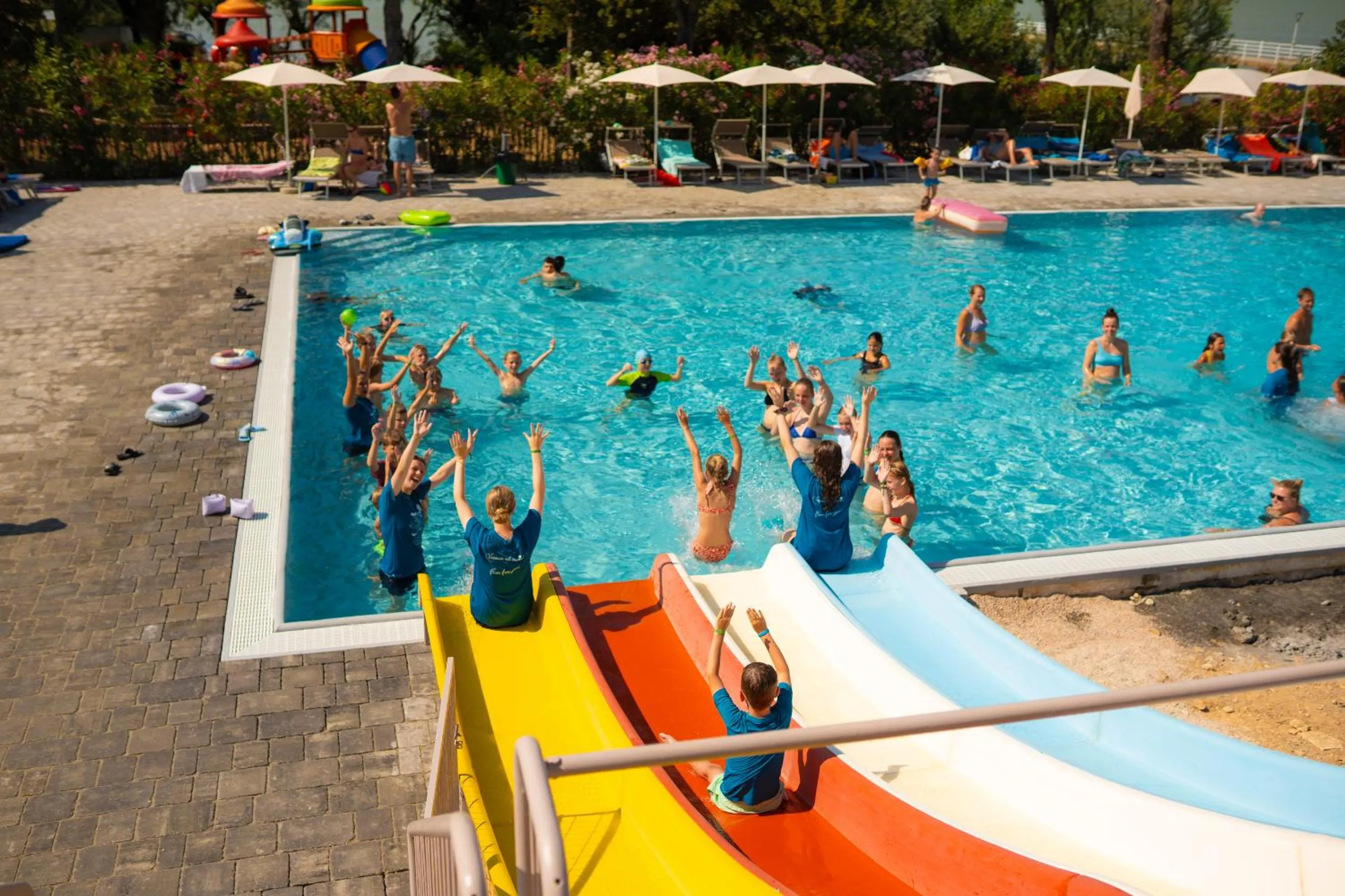 Swimming pool in Trasimeno Glamping Resort