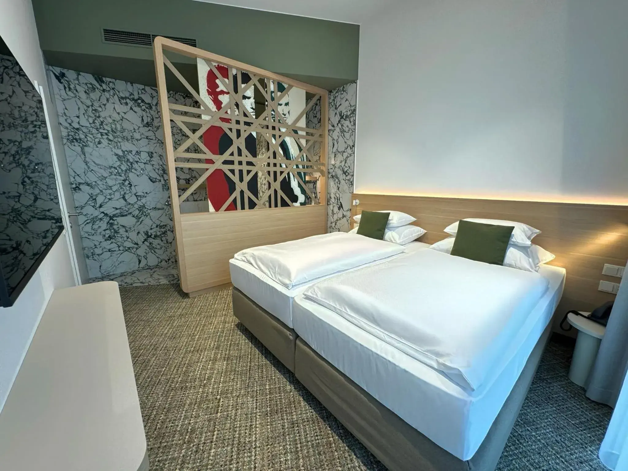 Bed in ARCOTEL AQ Wien Bed in ARCOTEL AQ Wien