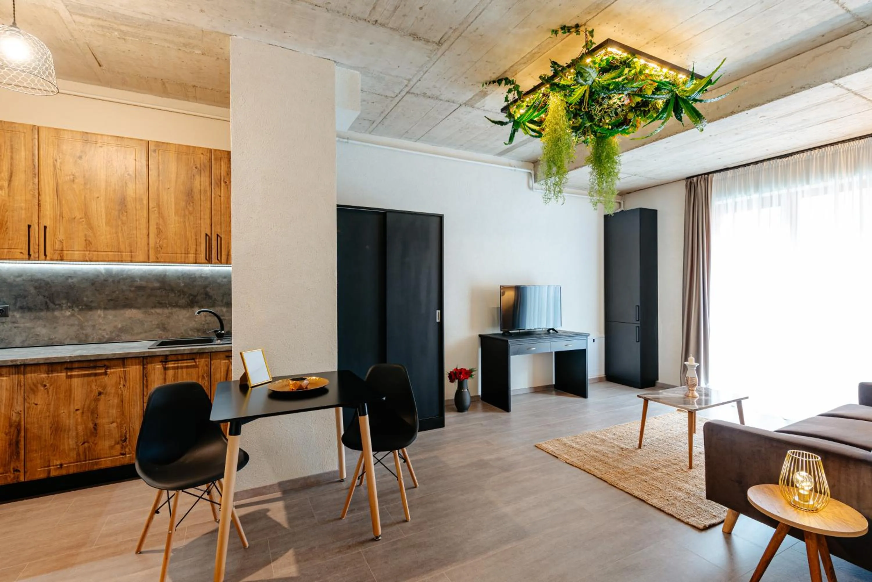 Kitchen or kitchenette in Centro Accommodation